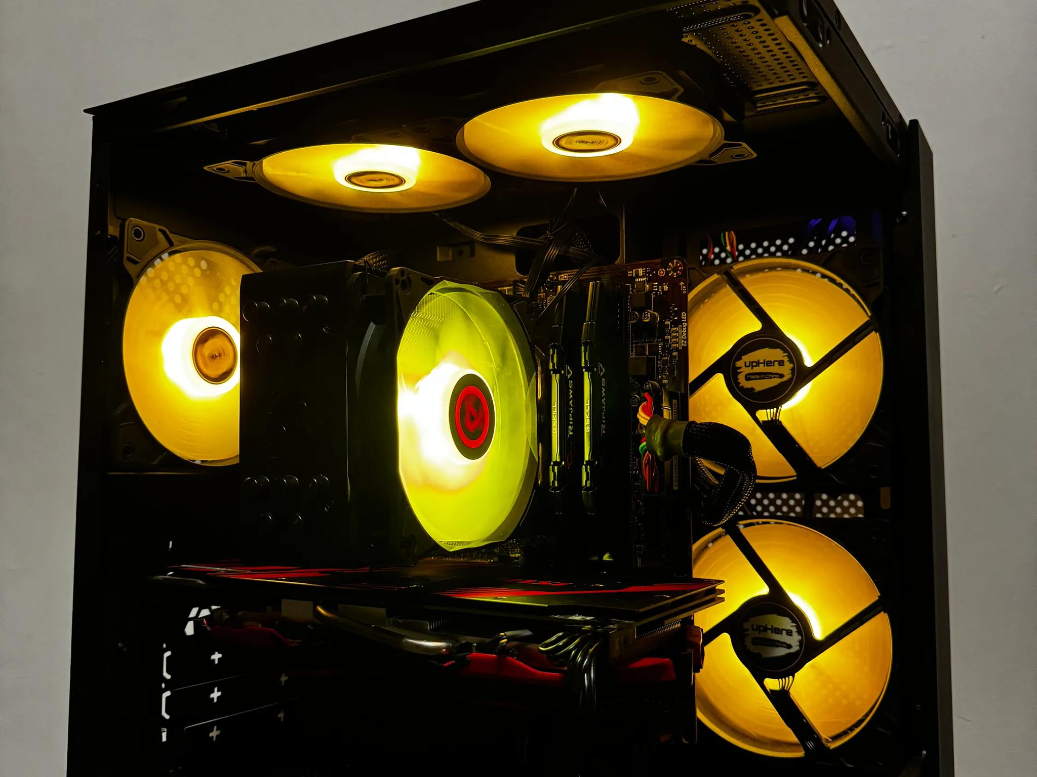 Budget Gaming PC (Ryzen 5 + RX 580 + 16gb of ram)