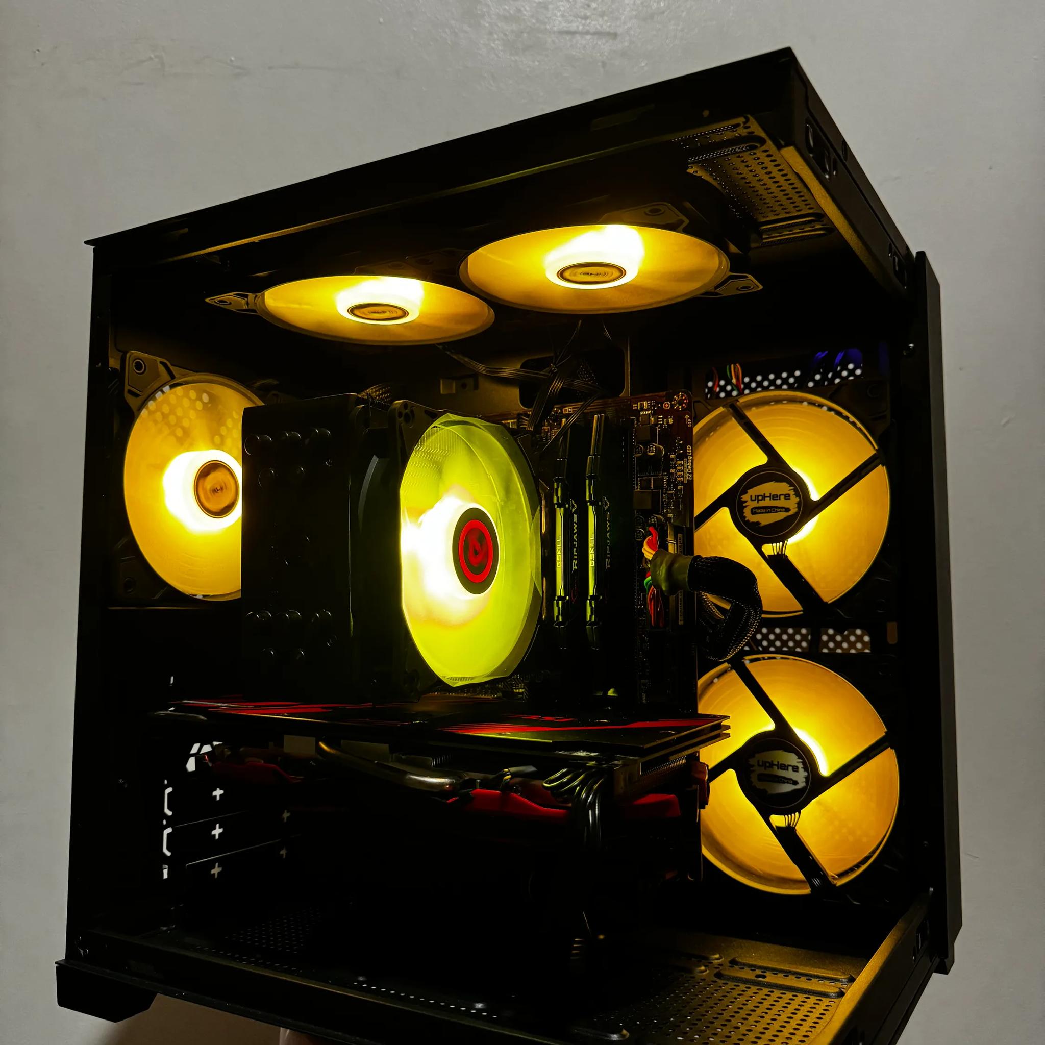 Budget Gaming PC (Ryzen 5 + RX 580 + 16gb of ram)