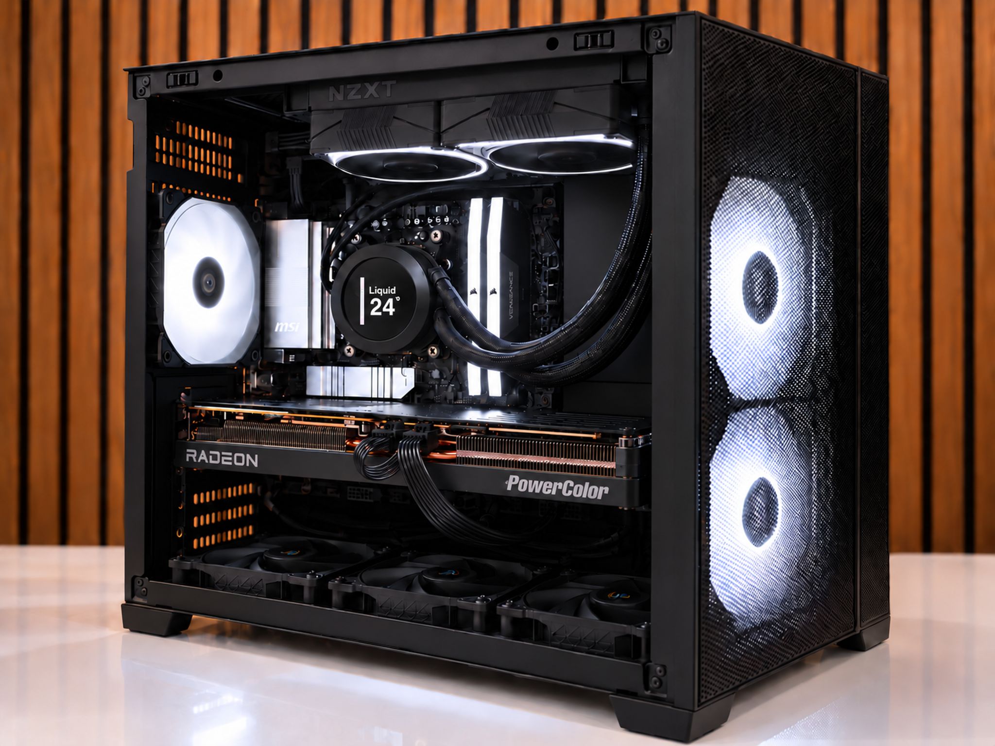 Team RED V4 🔴4K Gaming PC | RX 9070XT 16GB | 7700X | 32GB DDR5 | Windows 11  WIFI | 1TB