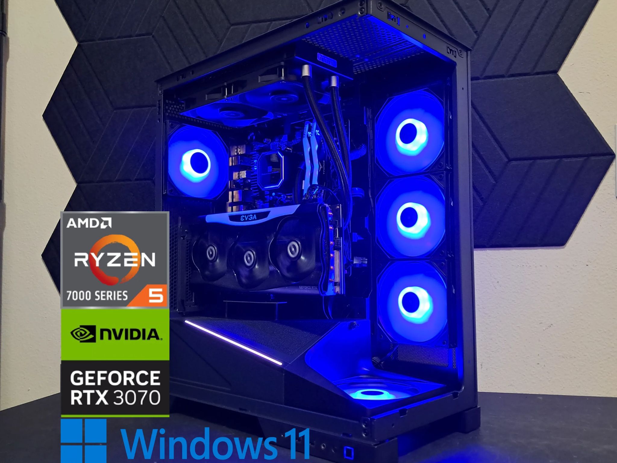 1440p RTX Beast! EVGA RTX 3070 FTW Ultra | Ryzen 5 7500F | 32GB DDR5 | 1TB SSD | Gaming/Streaming