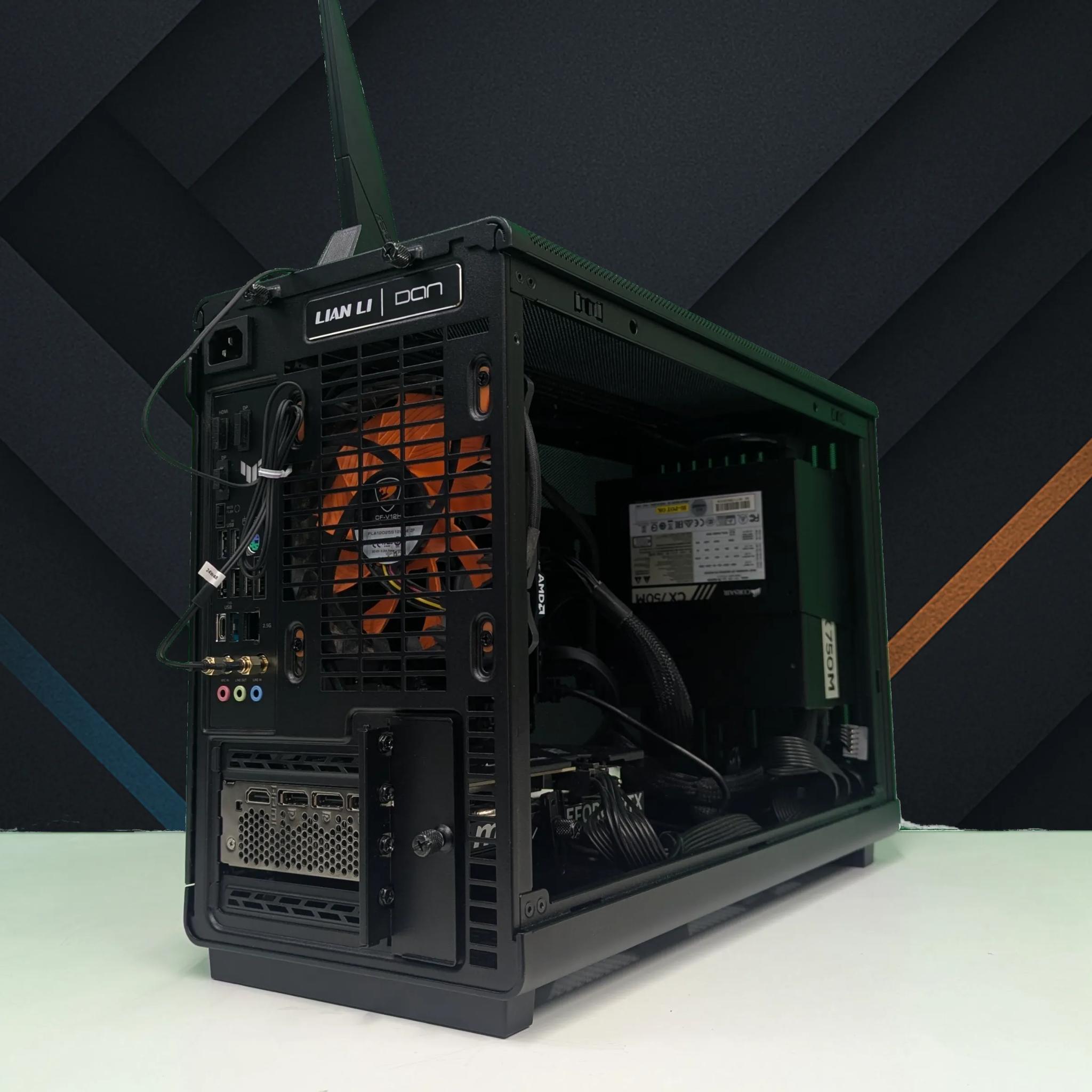 🌳 Mahogany | 🔹 RTX 4060 Ti 8GB | 🔹 AMD 8400F | Clean Wood Build | 16GB DDR5 | 1TB NVMe