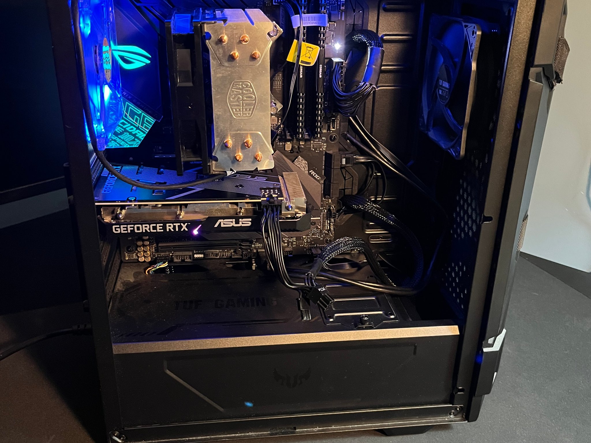Gaming PC – i9-9900KF |RTX 3060 Ti | ASUS ROG Strix Z390-E | 16GB RAM | 500GB SSD | 2TB Hard drive