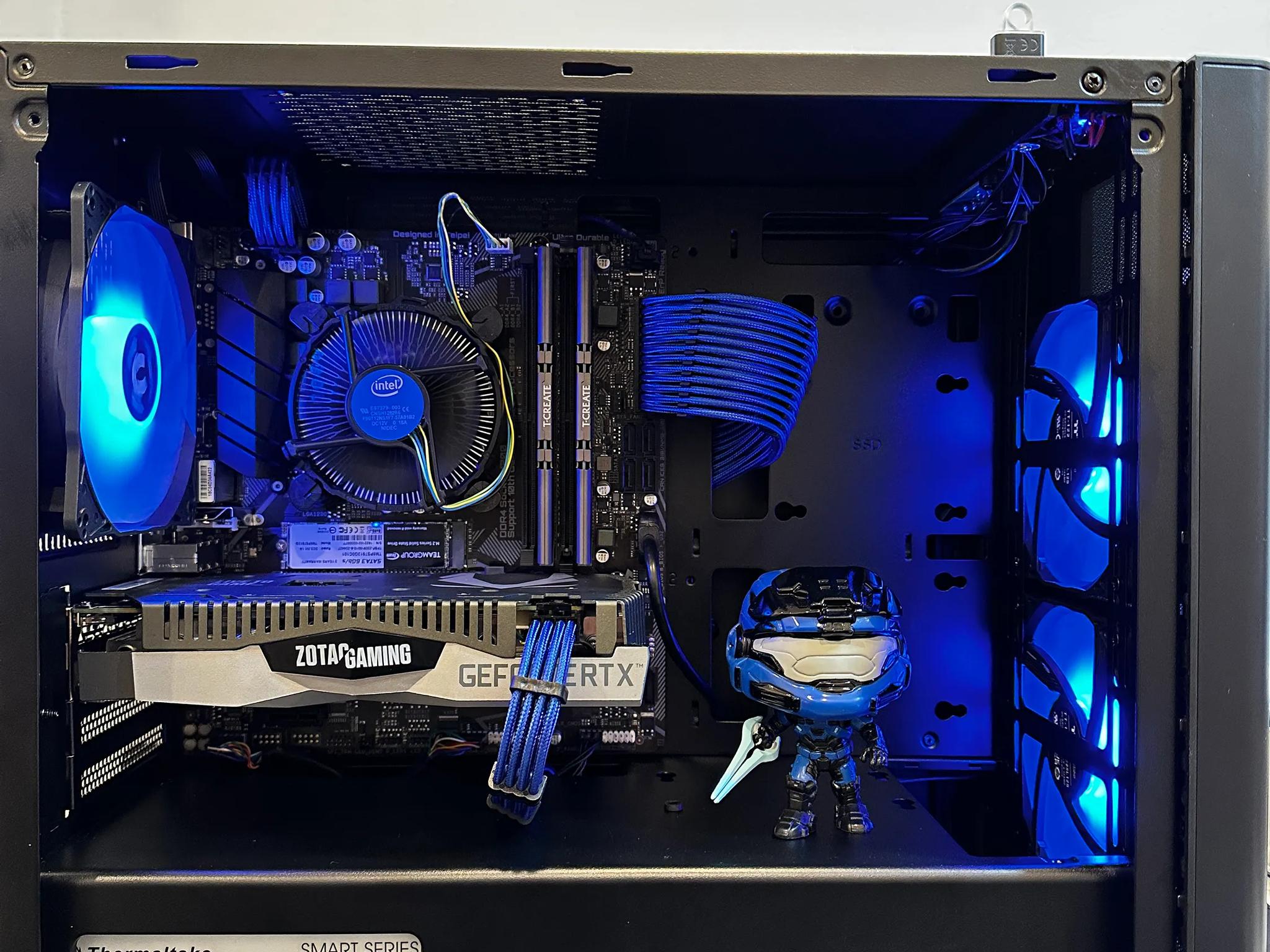  Halo Mark V||Gaming PC-Intel Core i5-10400 6 Cores -Nvidia RTX 2060 SUPER-16GB DDR4 RAM- 512GB SSD