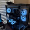 ❄️ GLACIER | RX 9070 GRE 12GB • Ryzen 7 5800X • 32GB • WiFi 6 • 360mm AIO
