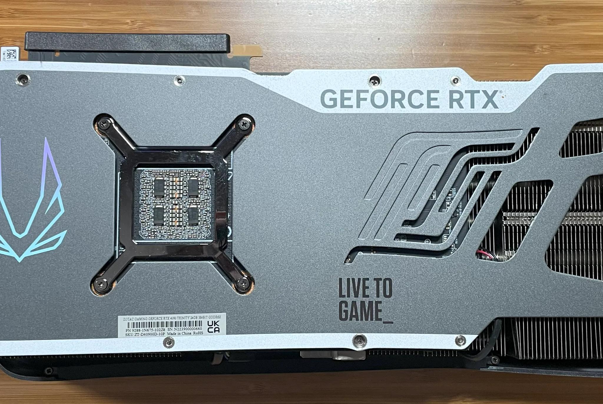 ZOTAC GAMING GeForce RTX 4090 Trinity