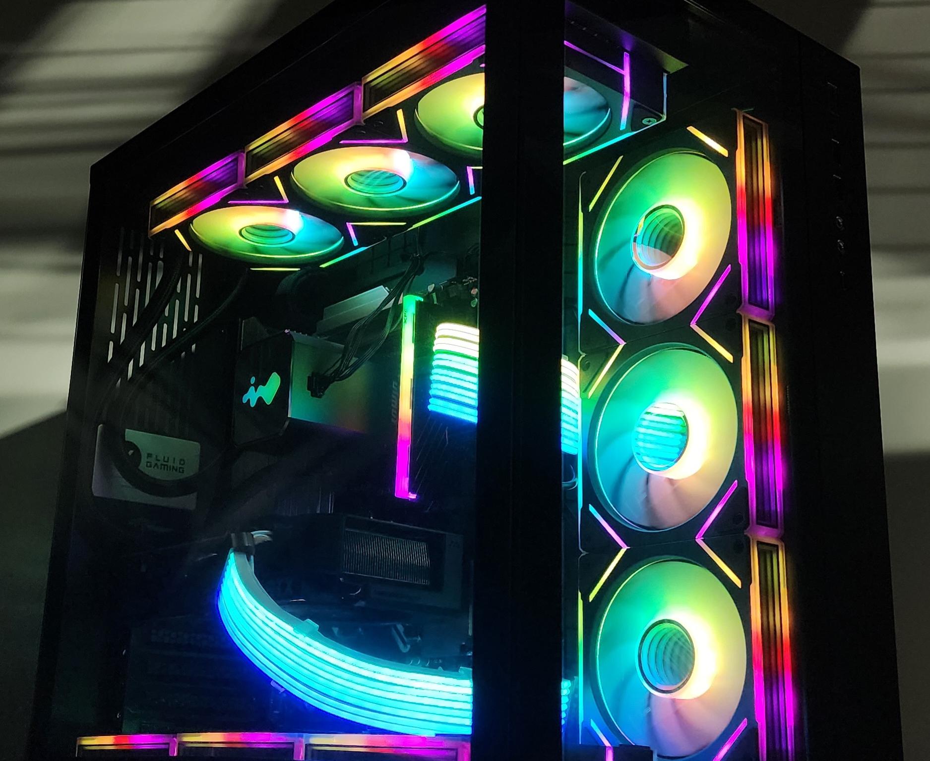 Gaming PC Ultra 5 250KF 16GB RAM 2TB SSD RTX 4070 12GB Windows 11 Computer
