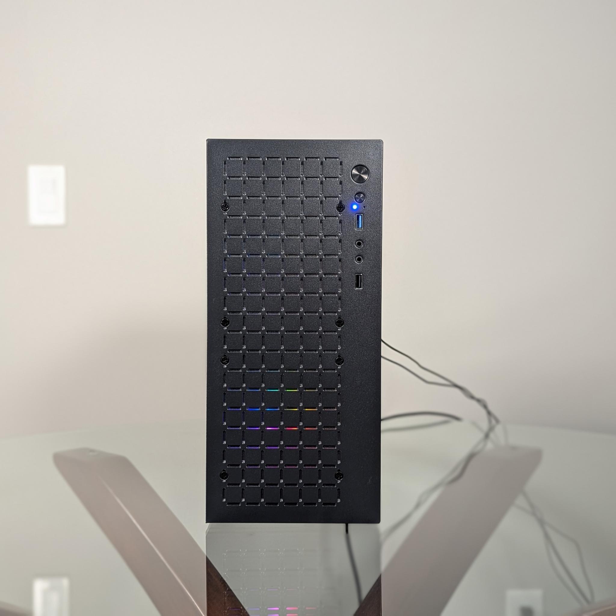 The "Glowbox - I Wanna Try PC Gaming" PC | 14-Core Intel  CPU | Nvidia GTX 1660 Super GPU | 16GB RAM