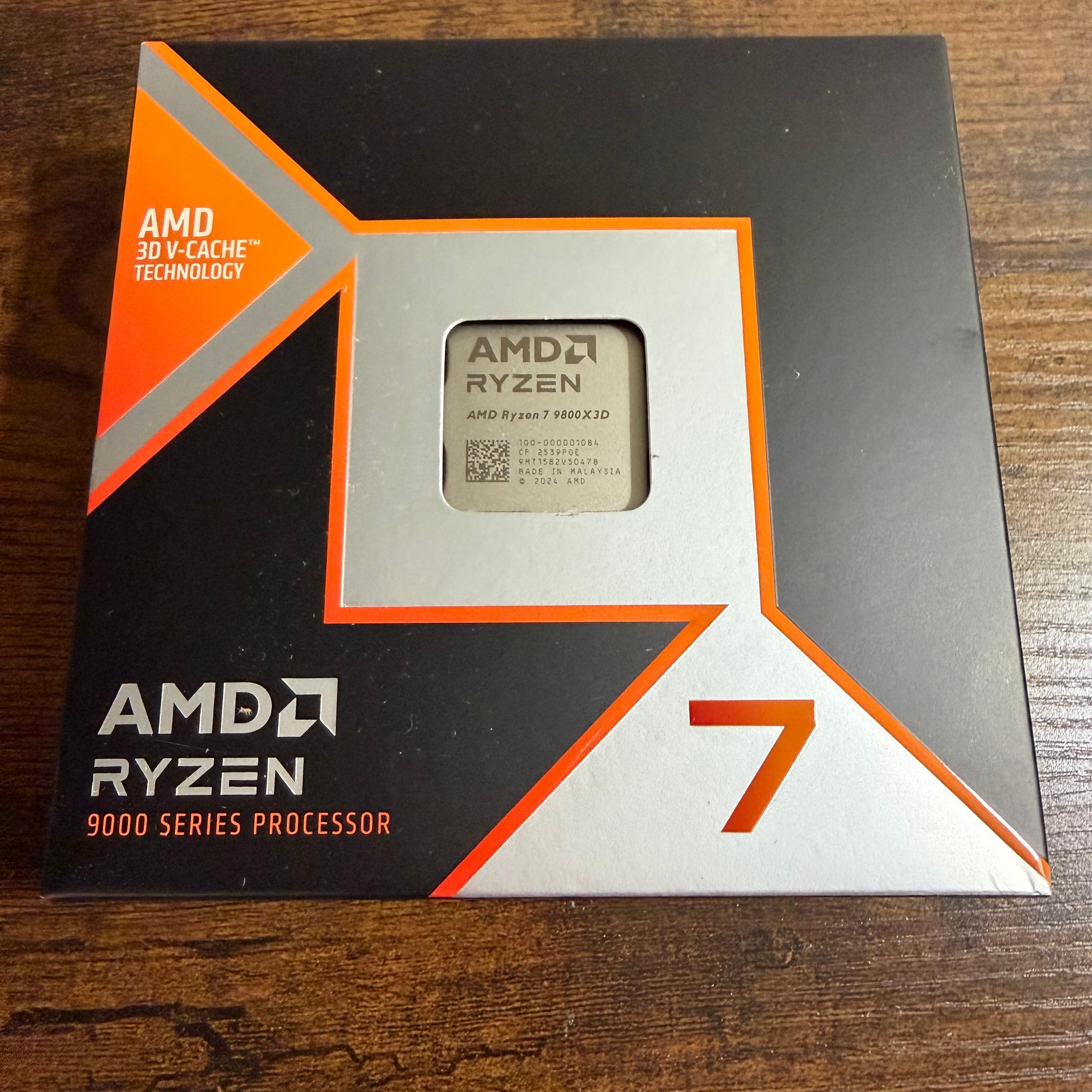 AMD Ryzen 7 9800X3D