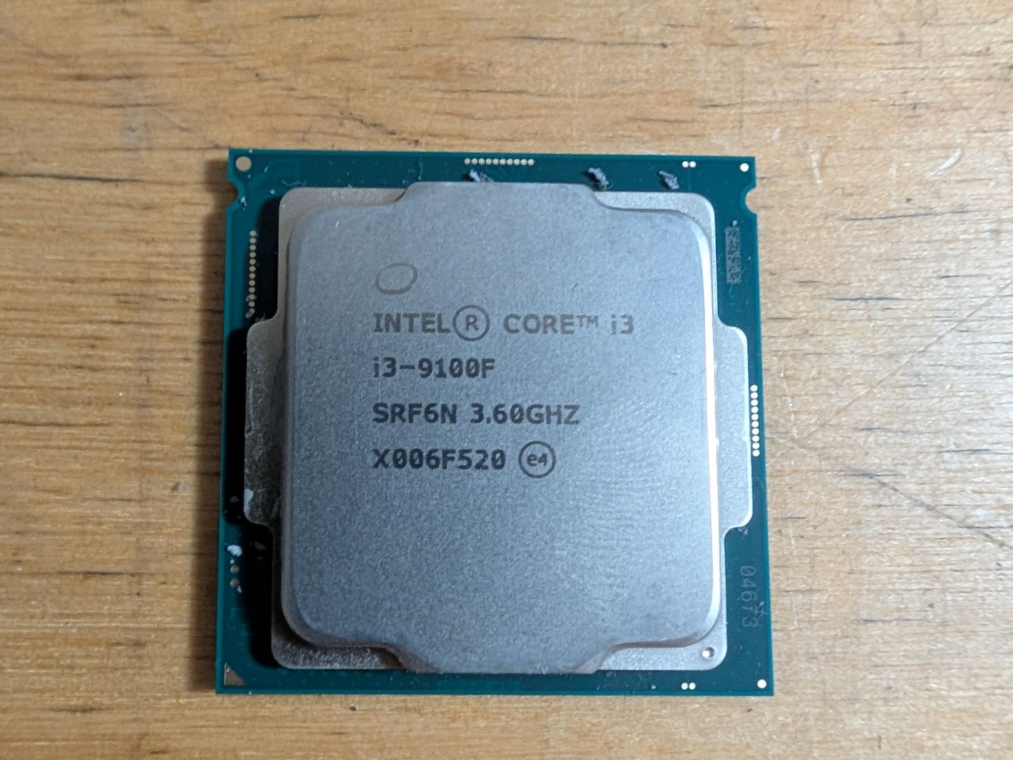 Intel Core i3-9100F