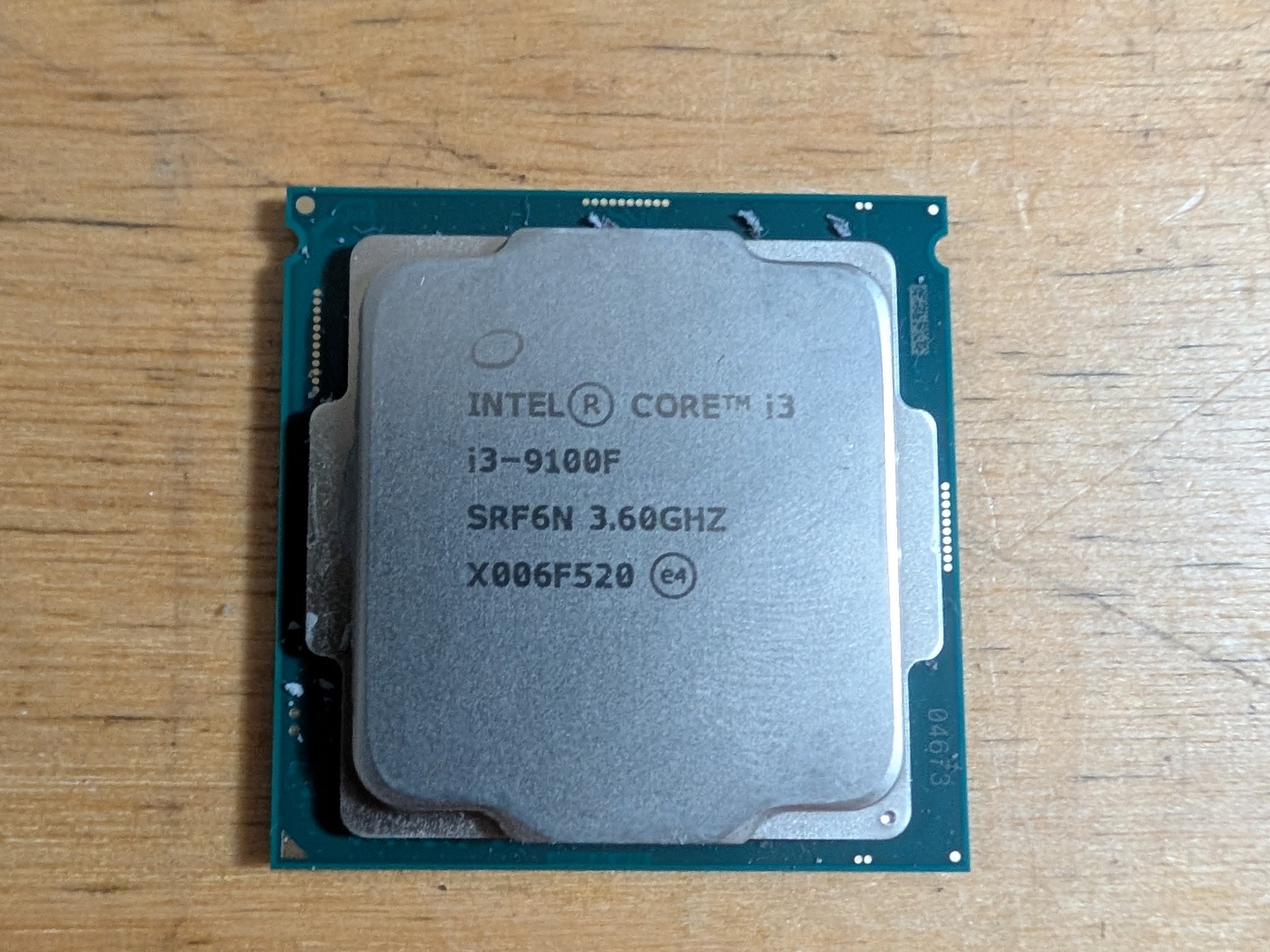 Intel Core i3-9100F