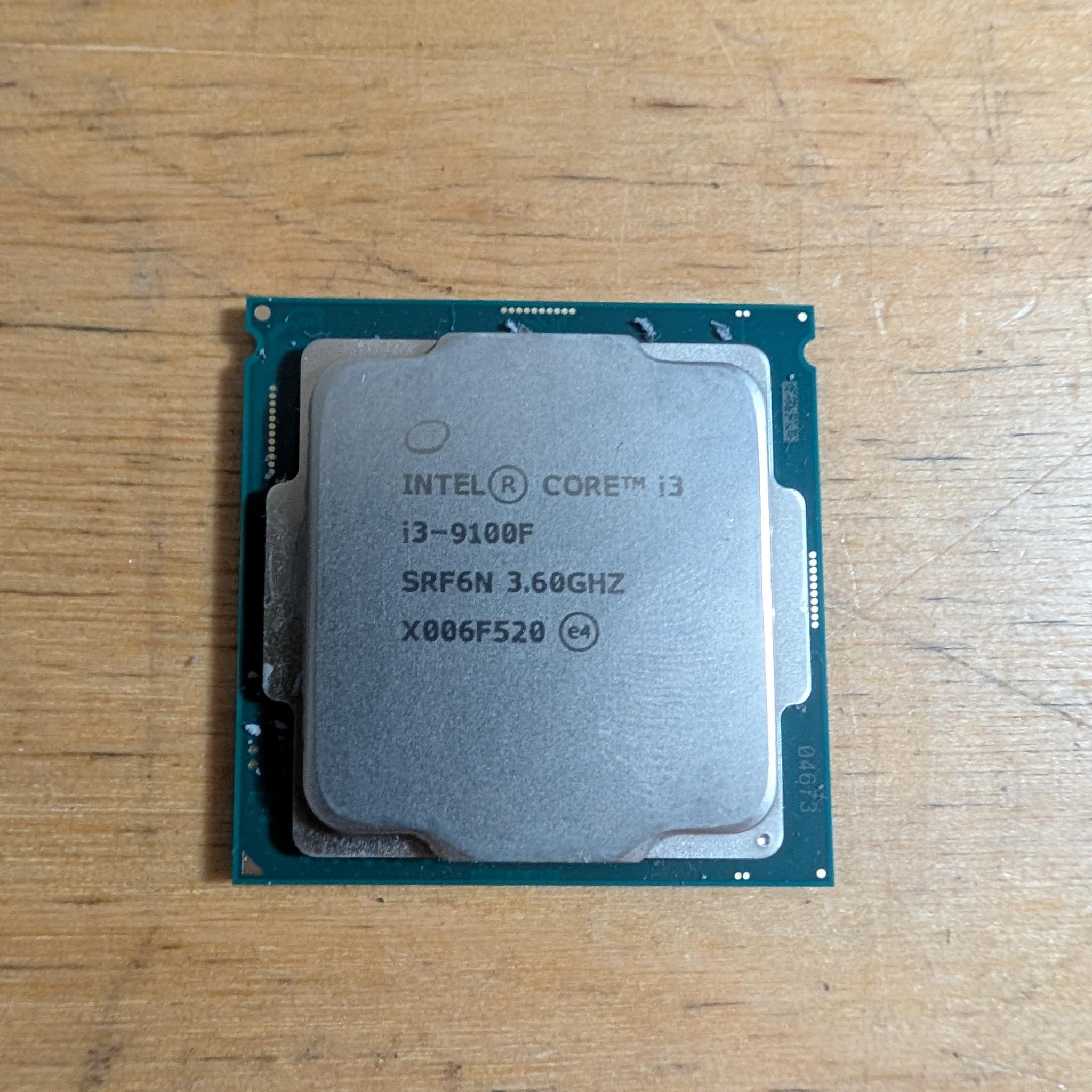 Intel Core i3-9100F