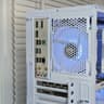 ❄️ Sleek All-White Gaming PC - Intel i3-12100F, GTX 1060, 16GB RAM, ARGB Lighting, 1TB SSD