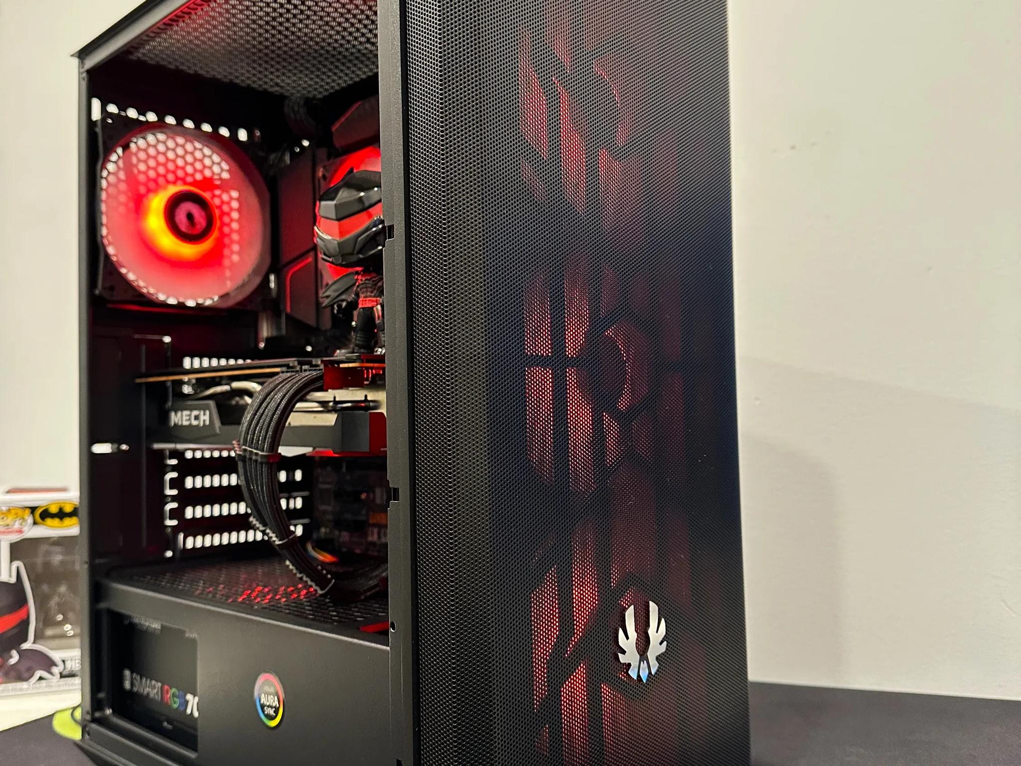 🦇🔴HellBat 🦇🔴||Gaming PC-Ryzen 5 5600 6-Core -AMD RX 6750 XT 8GB-1TB NVME SSD-16GB DDR4 RAM