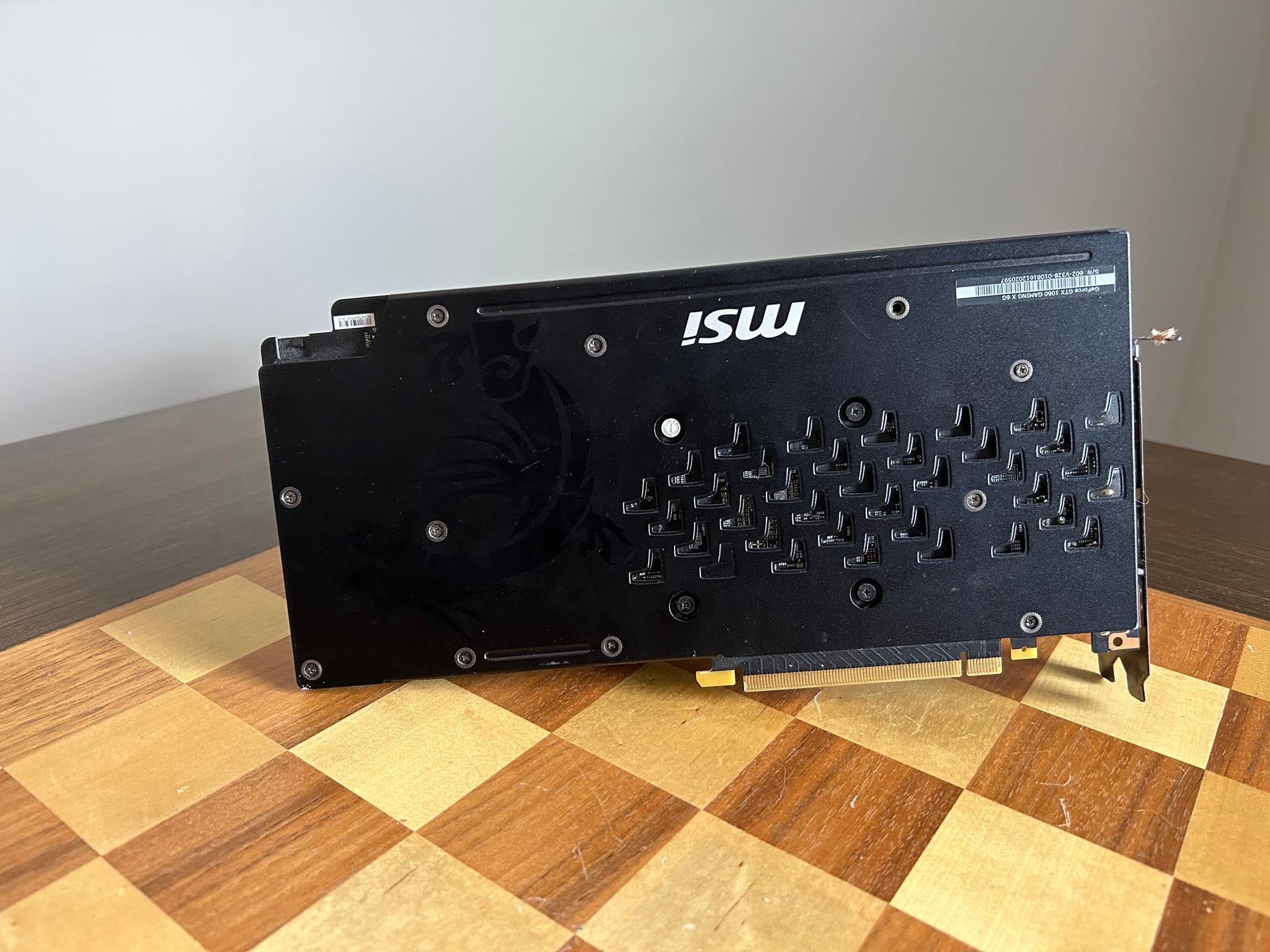 MSI GTX 1060 6GB Gaming X Graphics Card