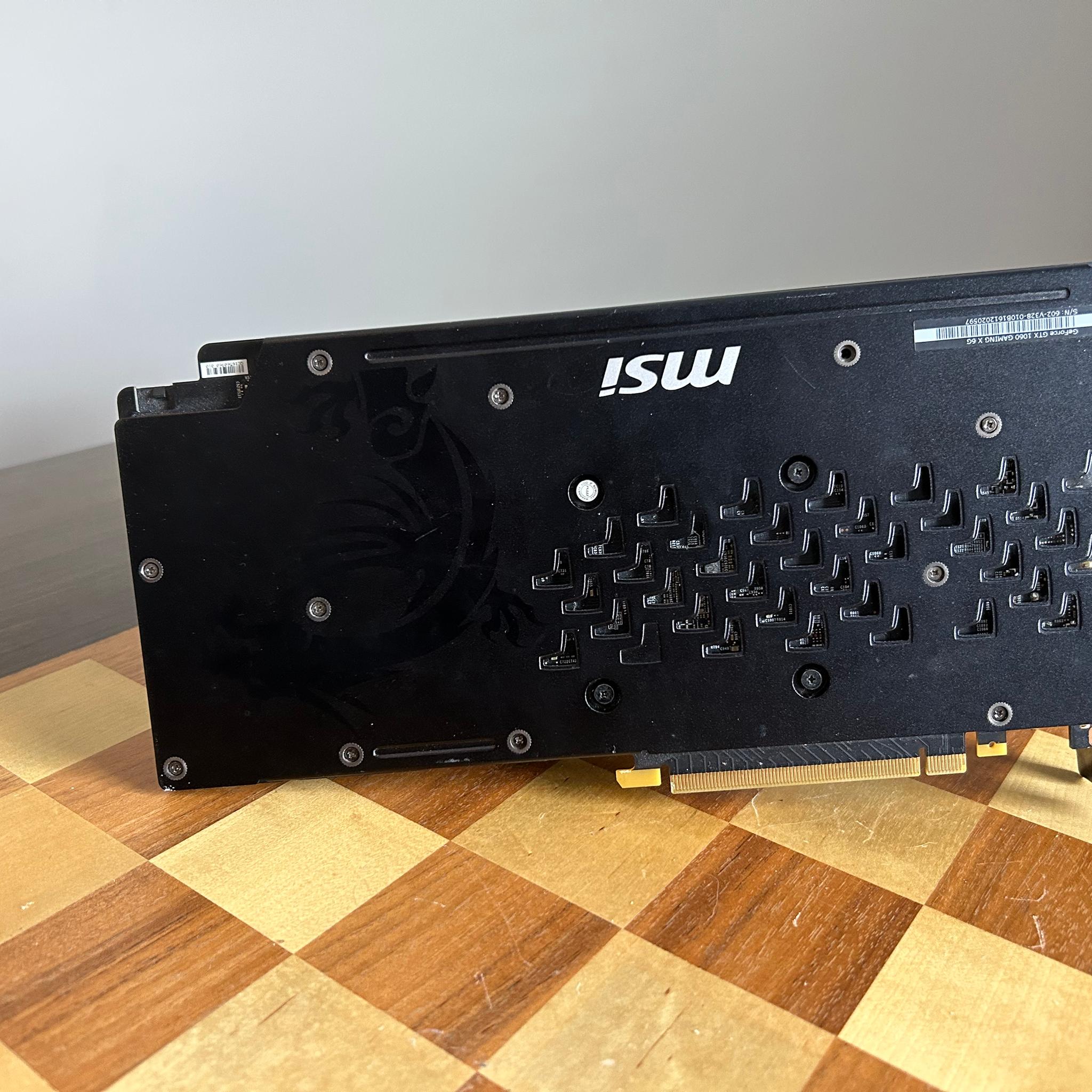 MSI GTX 1060 6GB Gaming X Graphics Card
