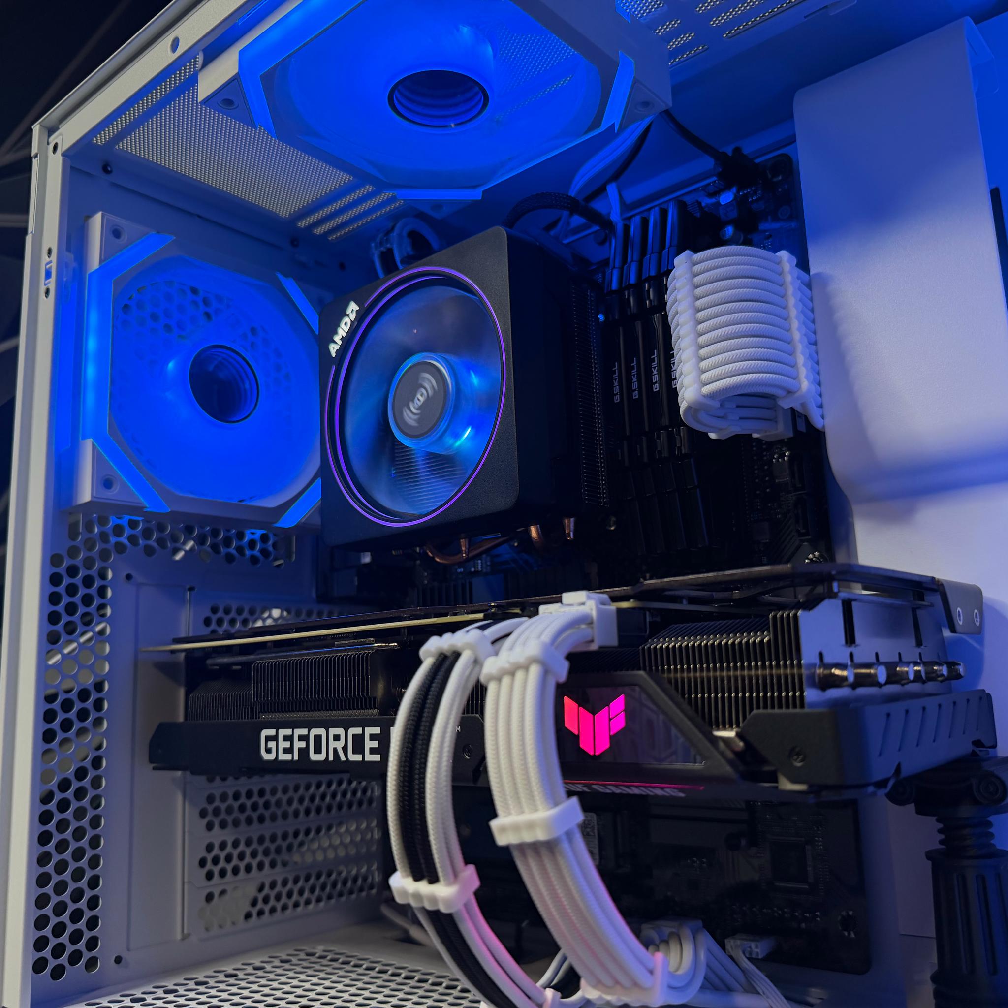 ⚪⚫🔥 YIN YANG BANG 🔥⚫⚪Ryzen 7 5800XT| RTX 3080 | 32 GB DDR4| 1.25 TB NVMe| 850W PSU