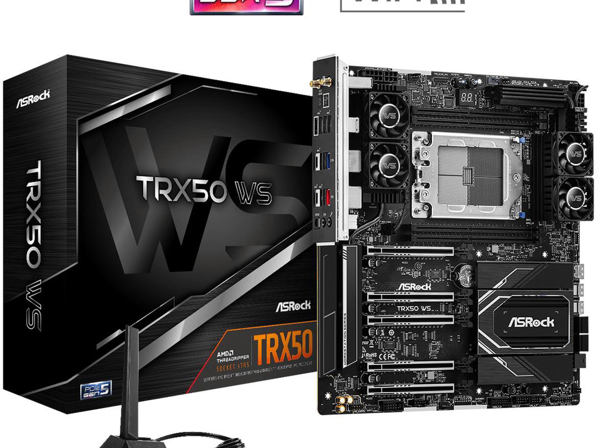 ASRock TRX50 WS Extended ATX Motherboard
