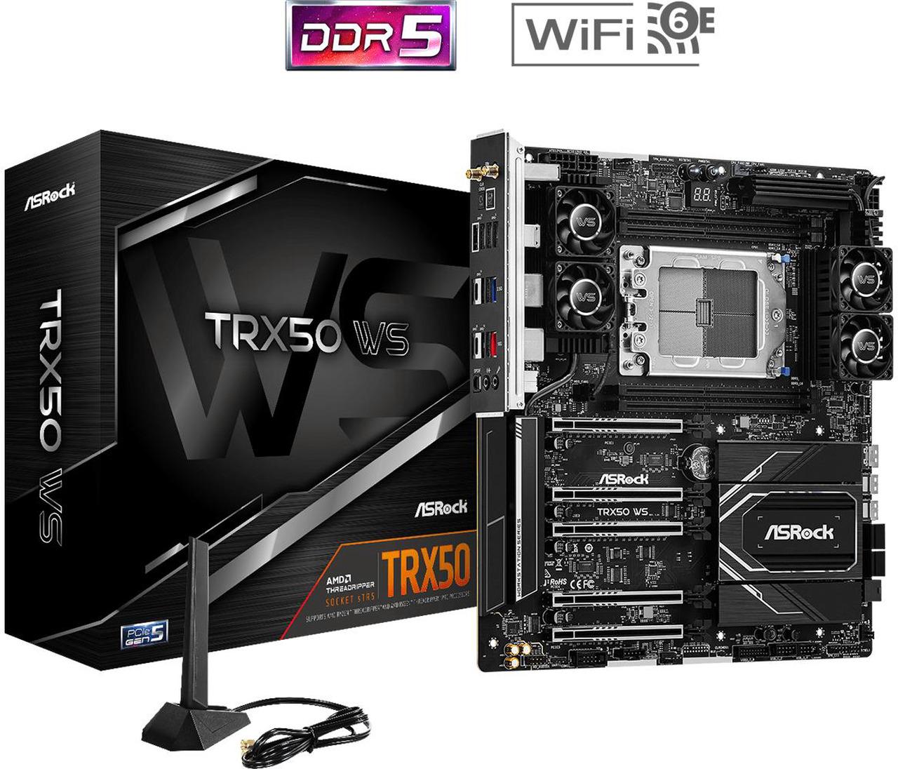 ASRock TRX50 WS Extended ATX Motherboard
