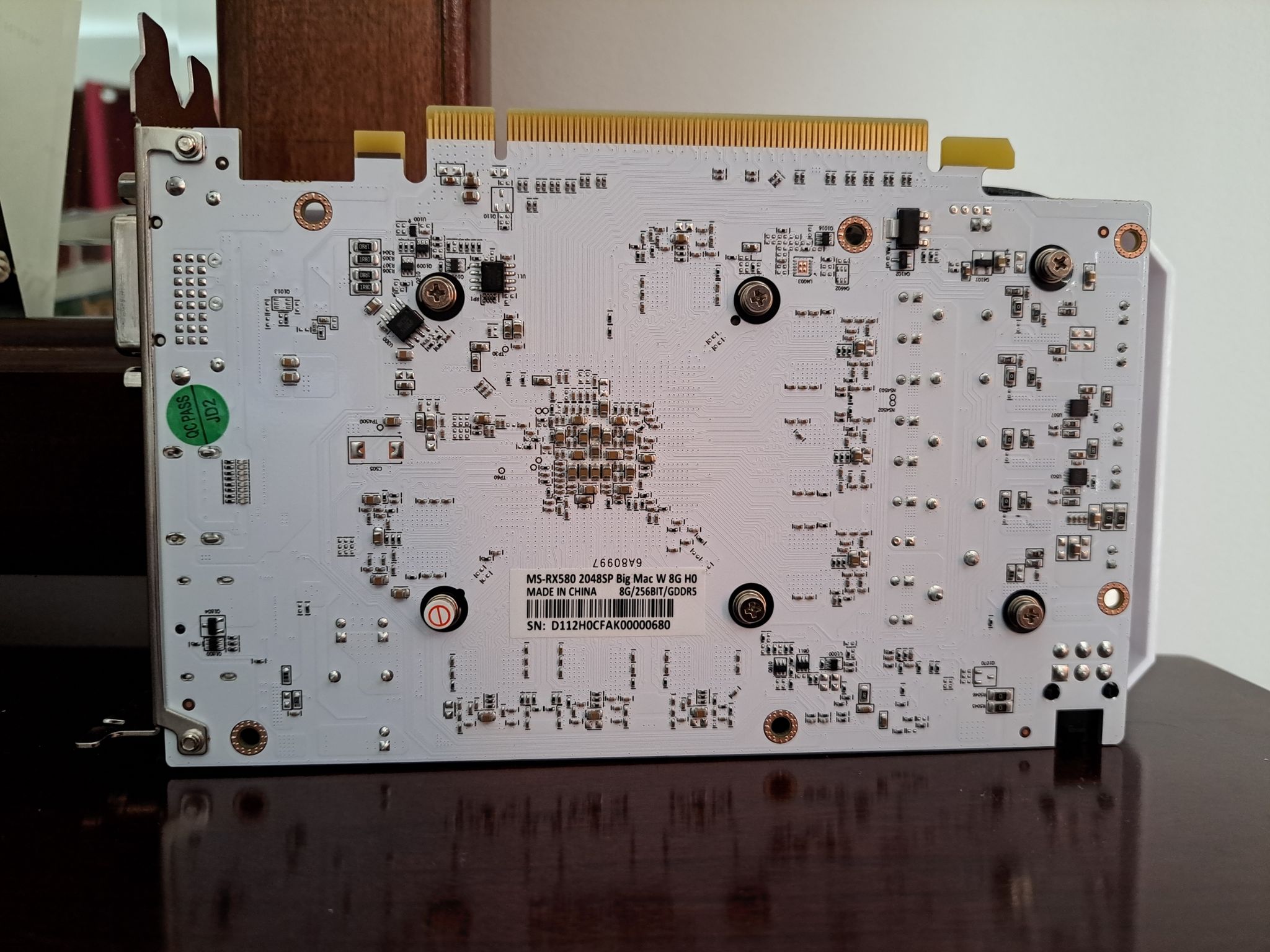 RX 580 8GB GDDR5 White