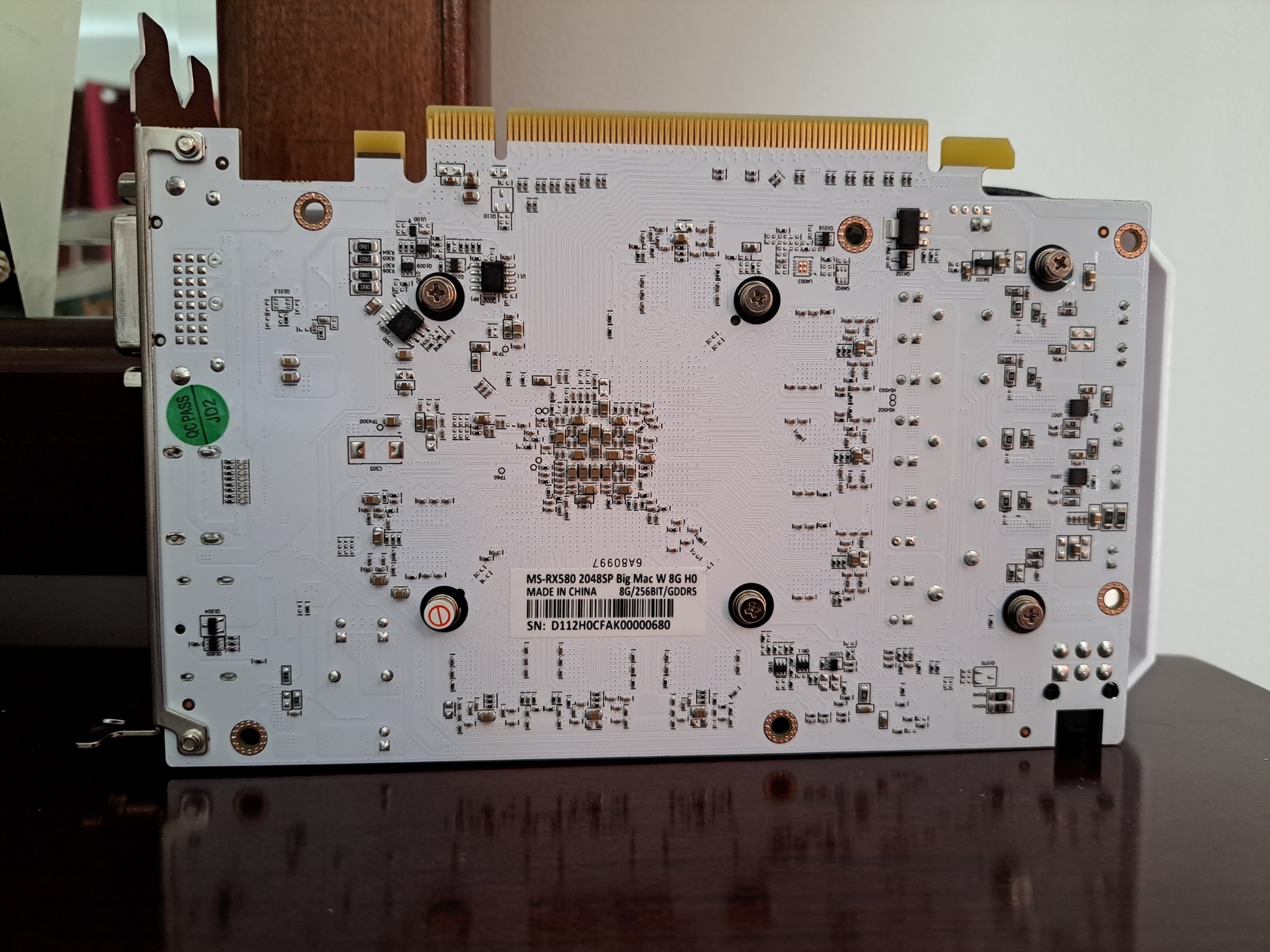 RX 580 8GB GDDR5 White