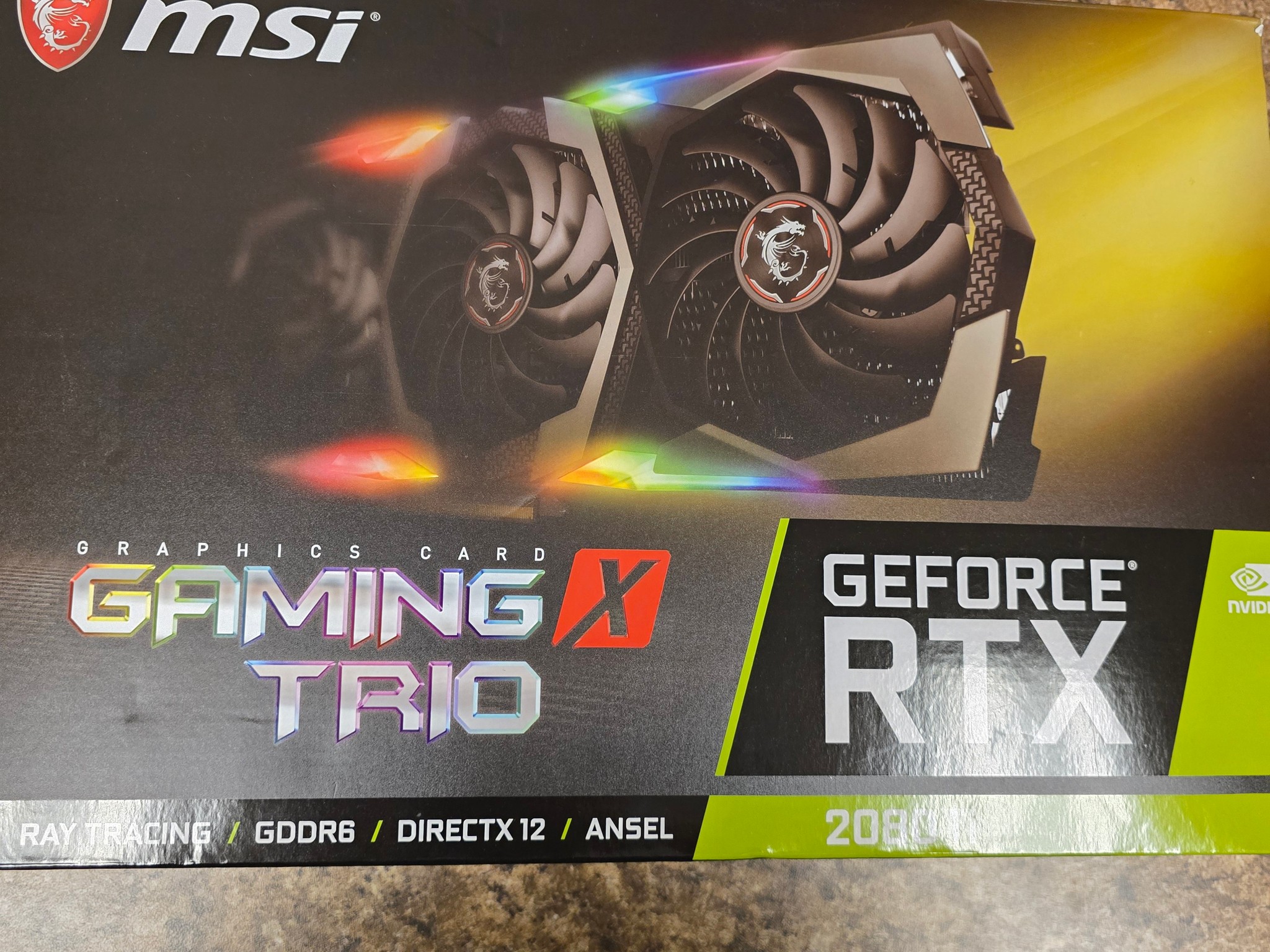 MSI Gaming X Trio RTX 2080TI