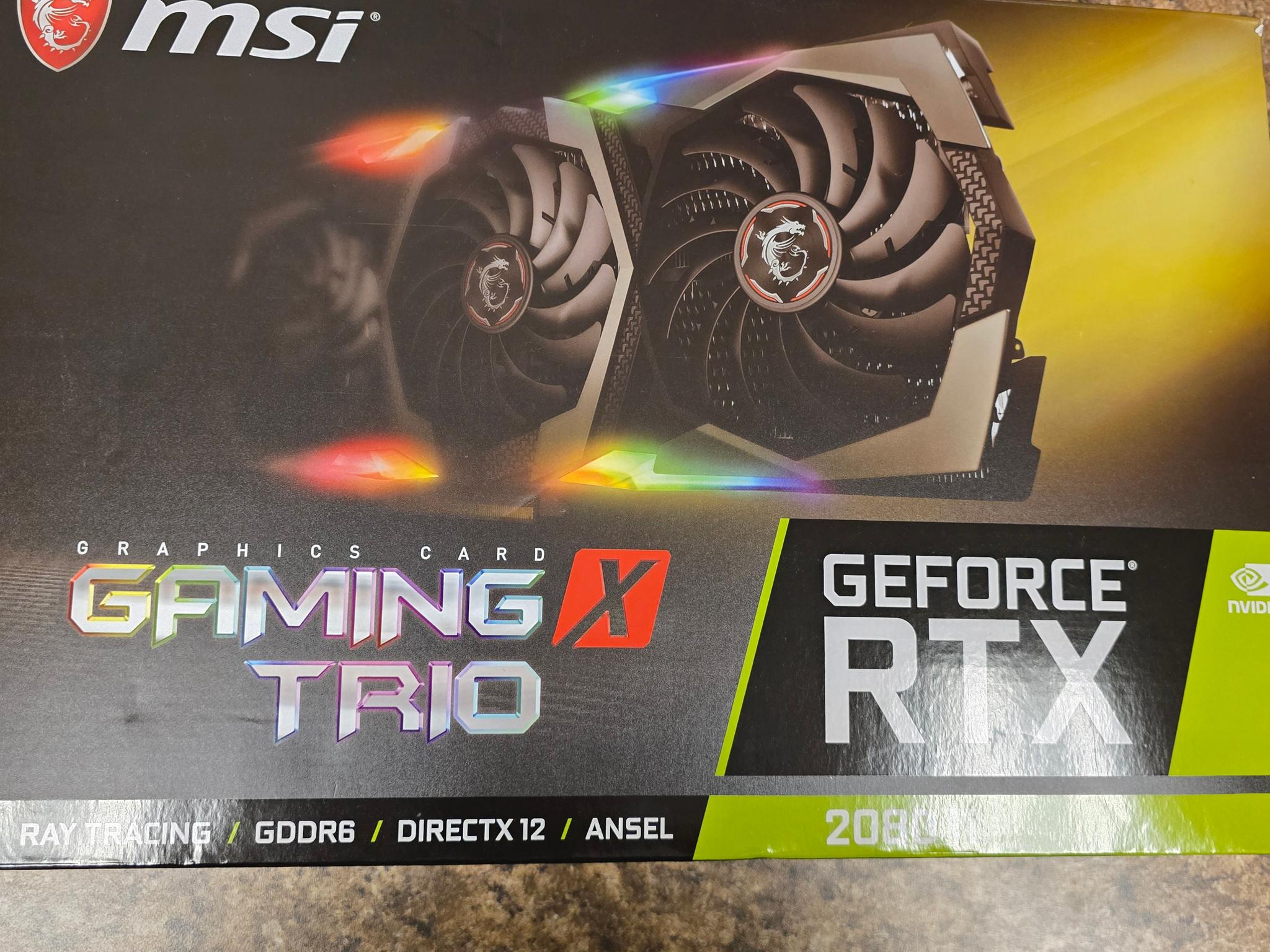MSI Gaming X Trio RTX 2080TI