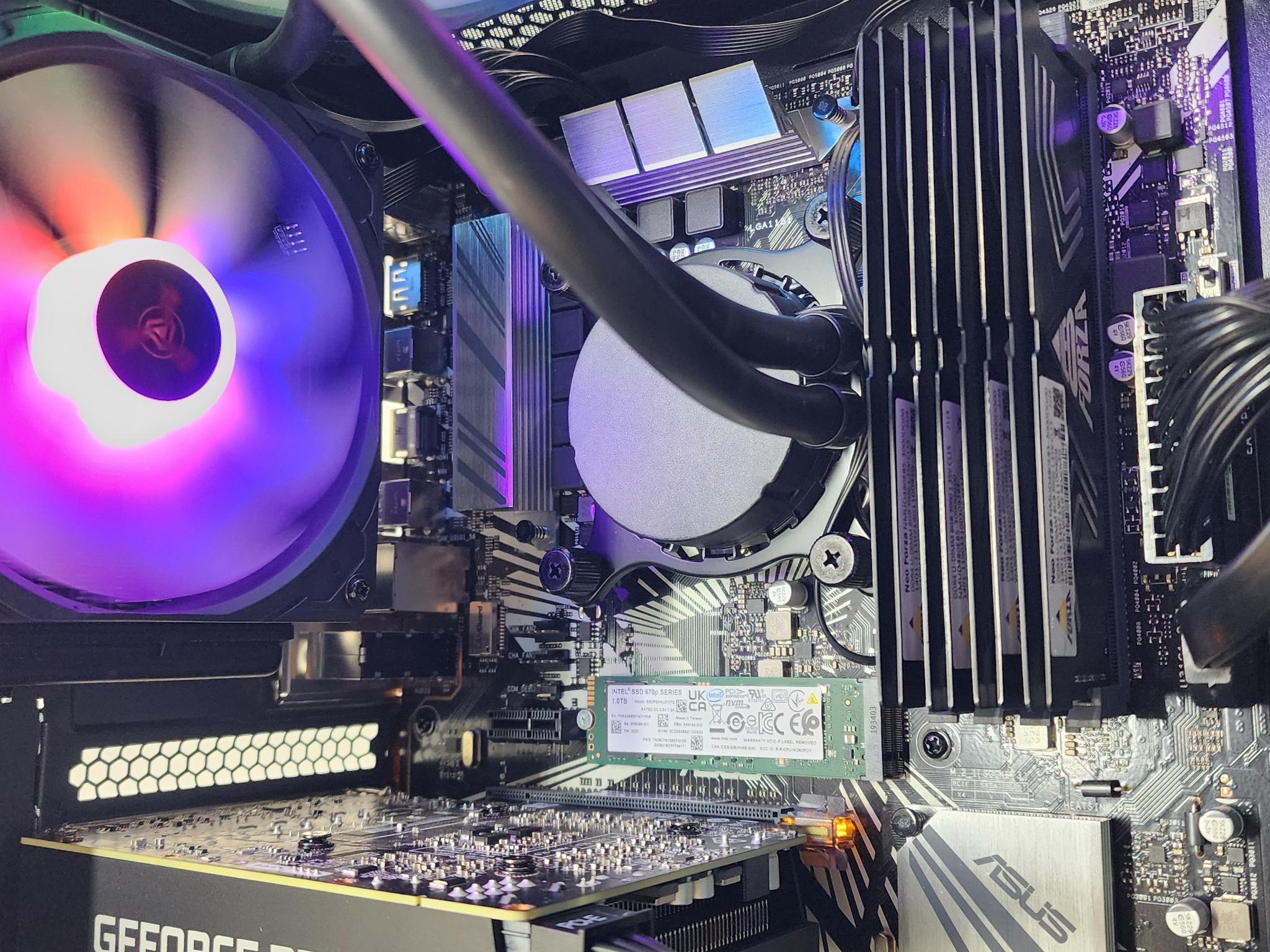 Gaming PC i5-9600KF 32GB RAM 1TB SSD RTX 3050 8GB Windows 11 Computer