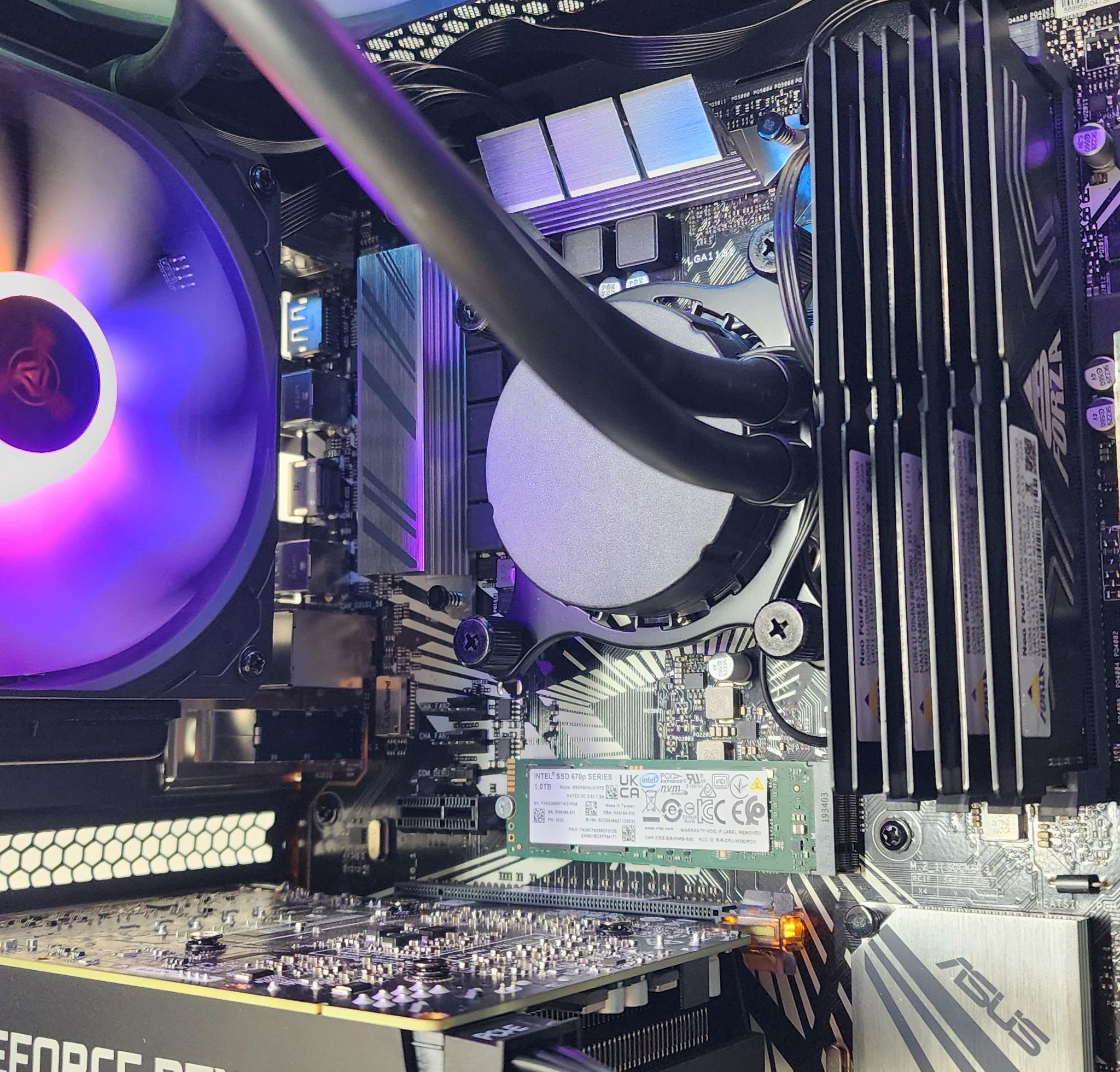 Gaming PC i5-9600KF 32GB RAM 1TB SSD RTX 3050 8GB Windows 11 Computer
