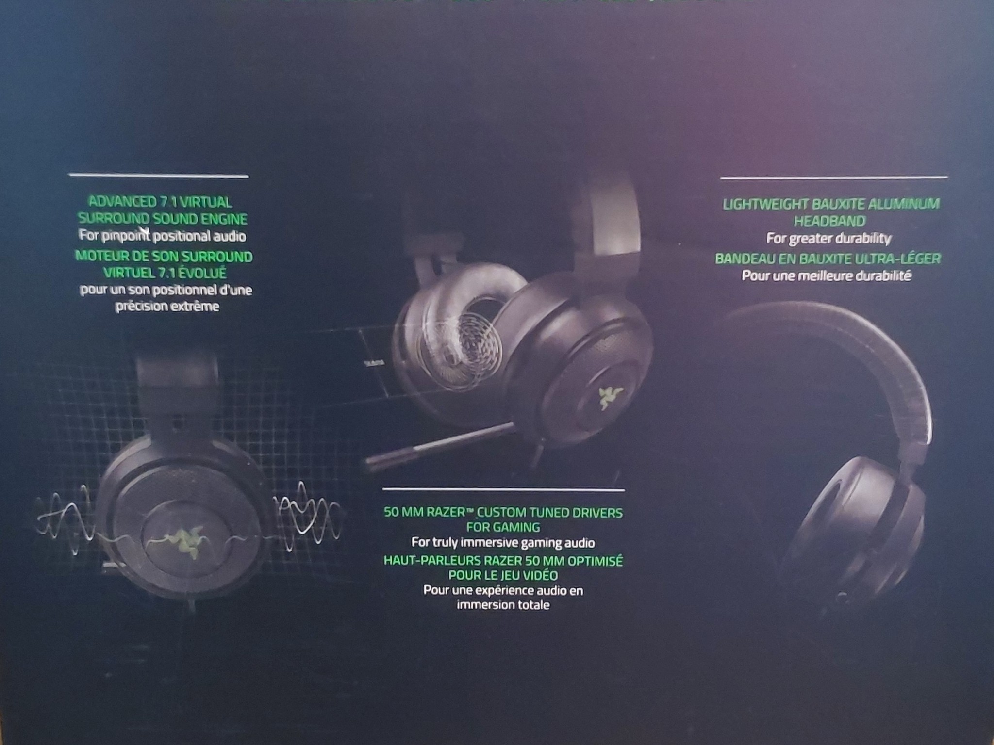RAZER KRAKEN 7.1 v2 USB RGB GAMING HEADSET
