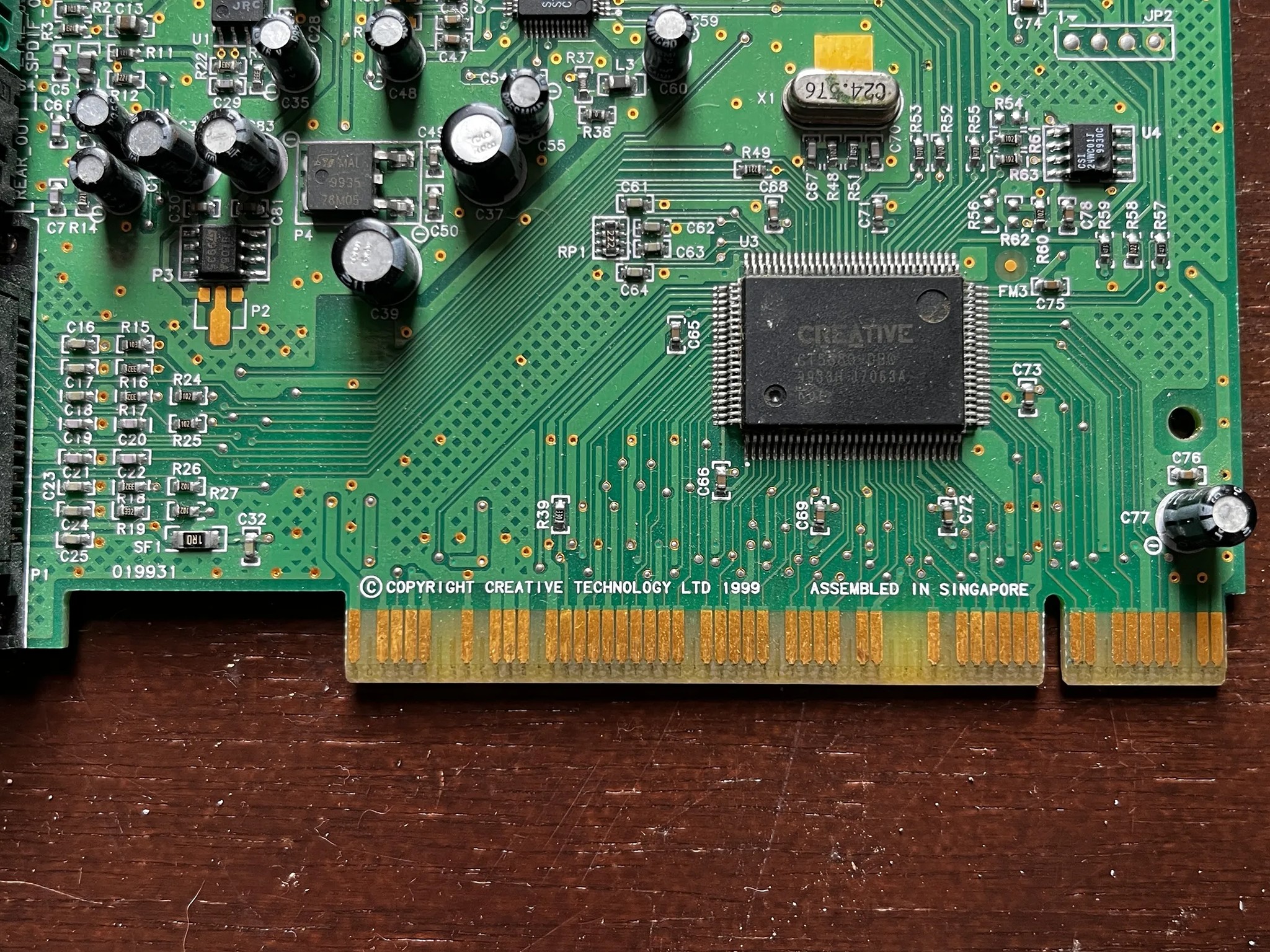 Creative Labs Sound Blaster 128 PCI Sound Card Model CT4750