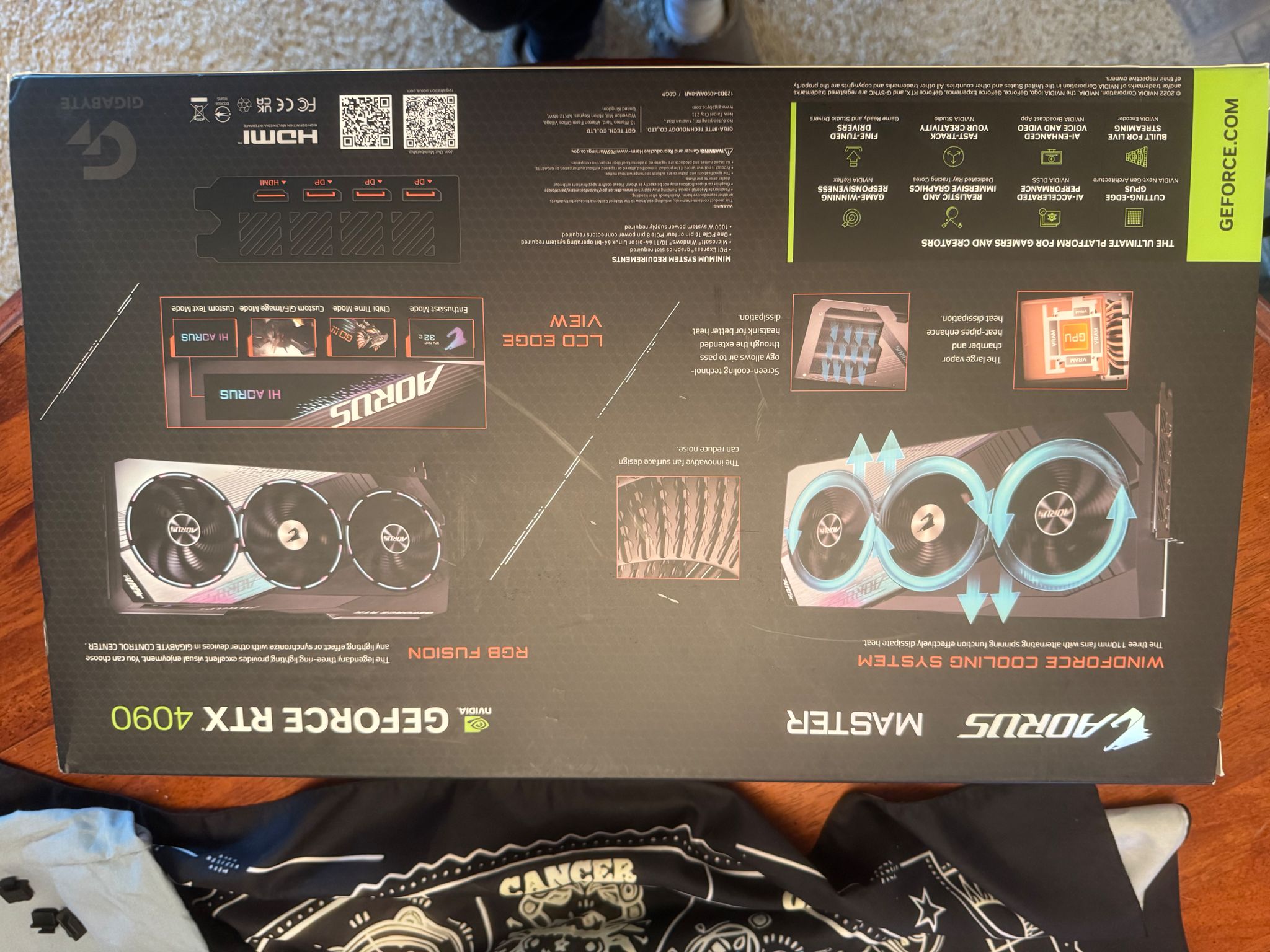 **For Sale** GeForce Rtx 4090 Gigabyte Aorus Master