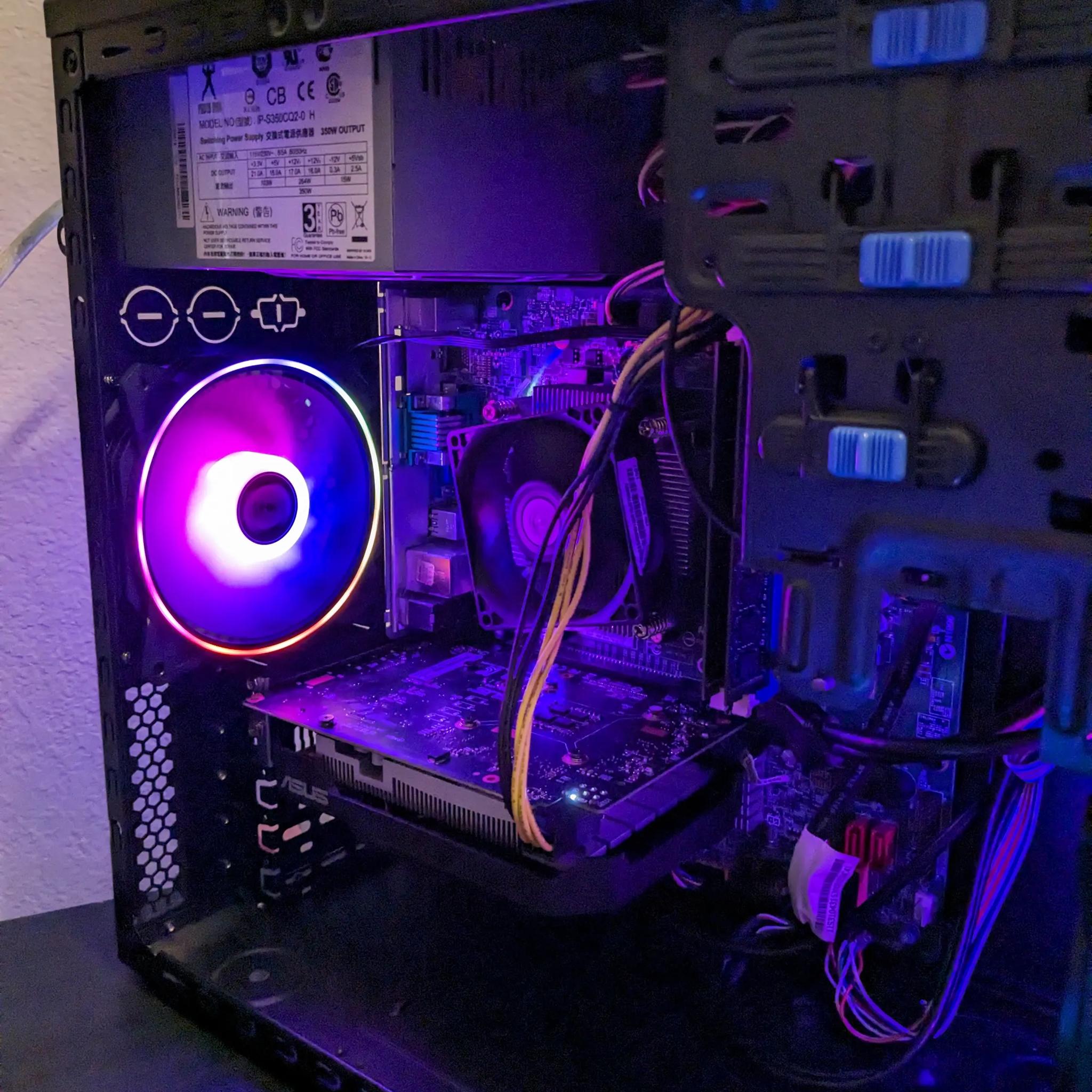 FREE SHIP|| i5-4590, 16GB RAM, GTX 1650, 480GB SSD, Win11, RGB, WiFi