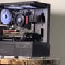 FREE SHIP 🖤🌈 Black RGB Gaming PC | RTX 2070 Super | Ryzen 5 5500 | 500 GB NVME | 16 GB DDR4 🌈🖤