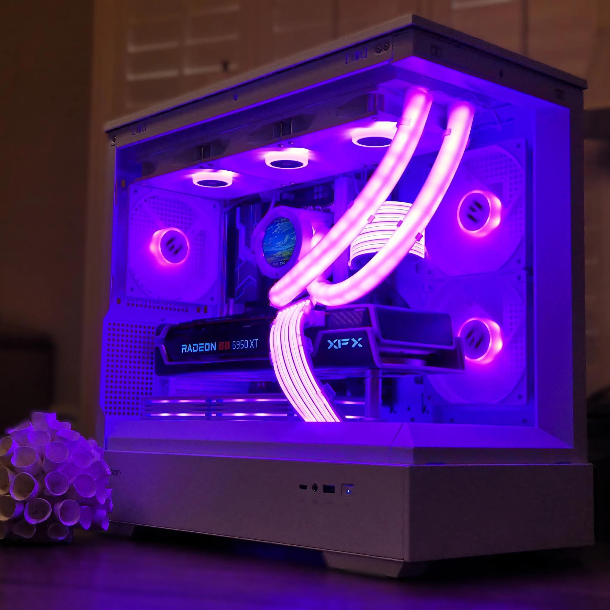 🍪🥛 Oreos in Milk! 🍪🥛Ryzen 7 7700 | RX 6950 XT | 32GB DDR5 | LCD AIO | 1TB NVMe 🍪🥛