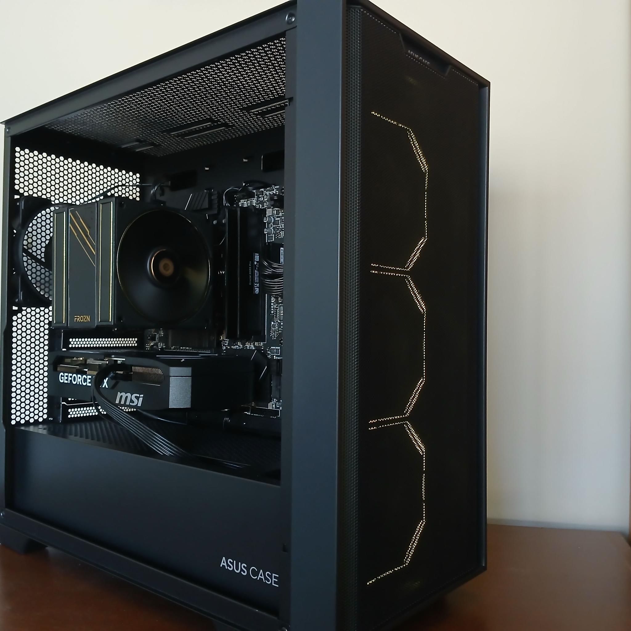 Black & Gold | RTX 5070 12GB | Ryzen 5 7600X | 32GB RAM DDR5