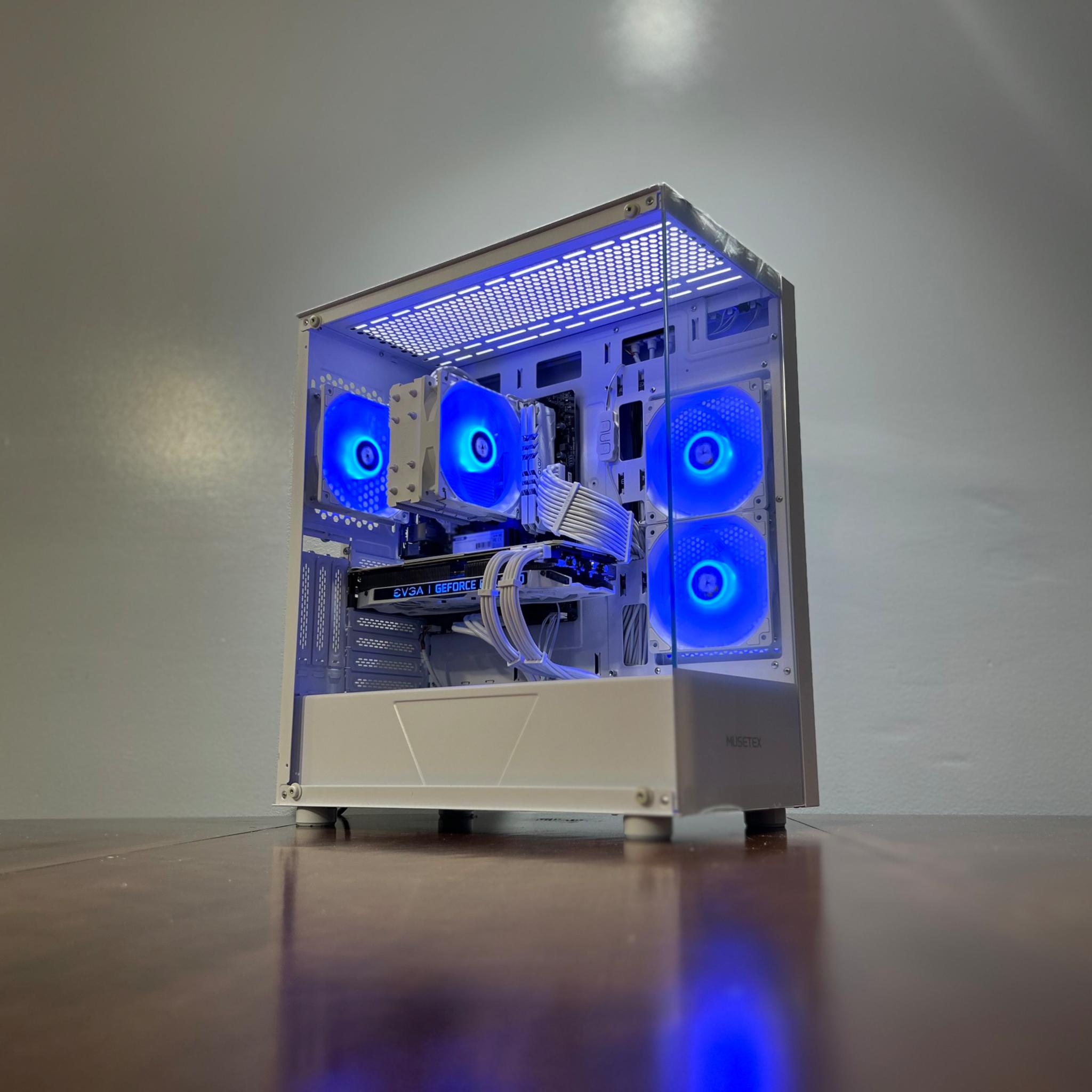 🔘⚪️ ARCTIC-HALO ⚪️🔘 GAMING PC | 1440p | RTX 2080 8GB