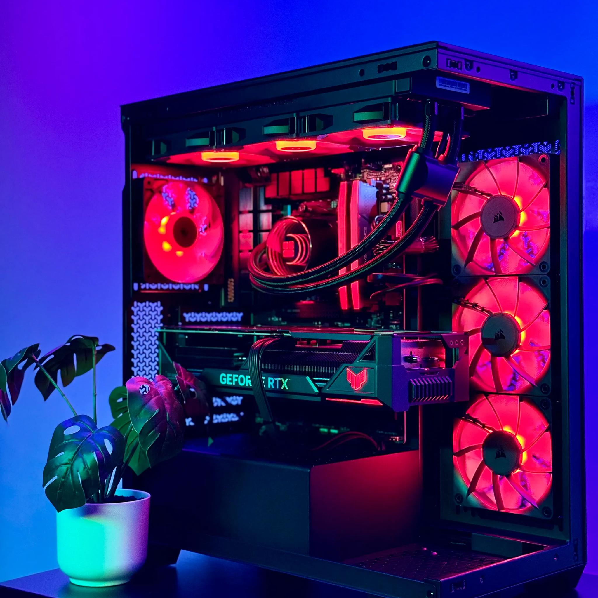 Dominator Ultra Gaming PC | Asus 4090 OC🔥 7800x3D🔥 2TB Gen4 M.2🔥 Corsair 32GB DDR5 & 1000w PSU