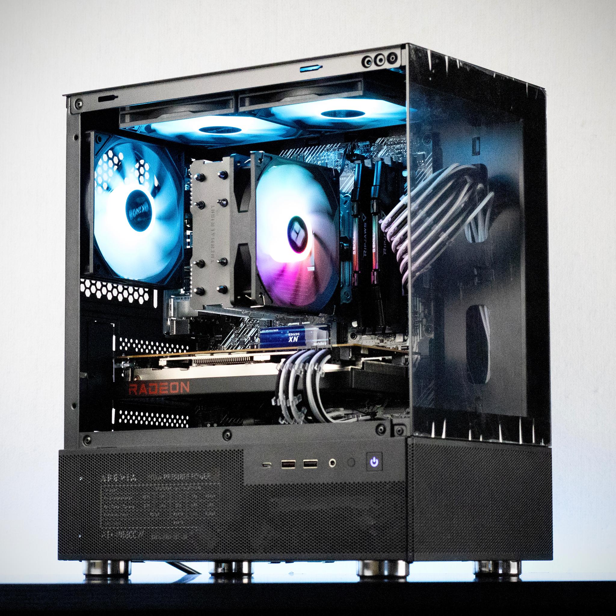 🌶️☘️🍨 RGB Gaming PC - RX 6700 XT ☀️  Ryzen 5 5600X ☀️ 32GB DDR4 ☀️ 1TB NVMe