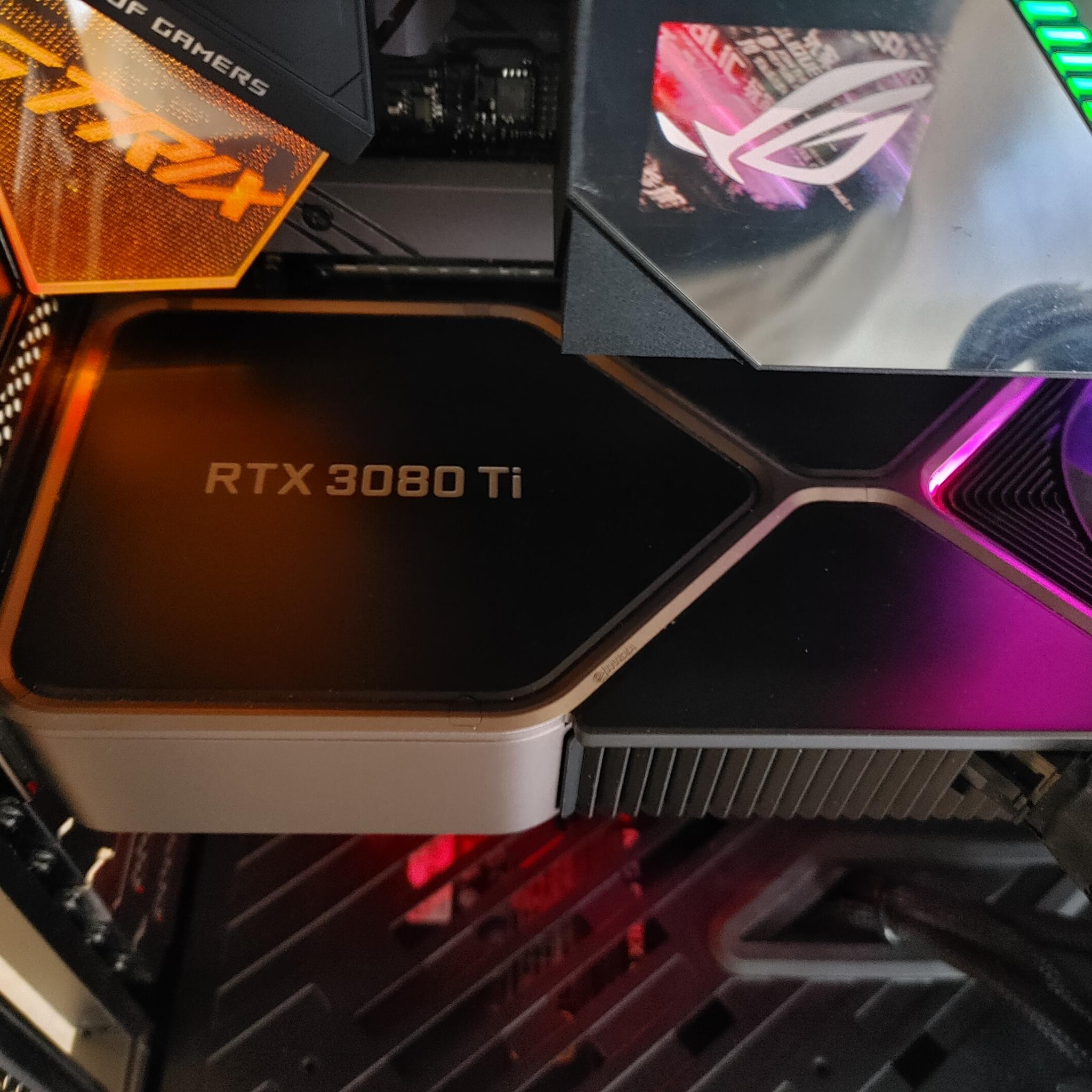 High End ASUS ROG Gaming PC Ryzen 9 5900x RTX 3080Ti 32GB RAM 1TB SSD
