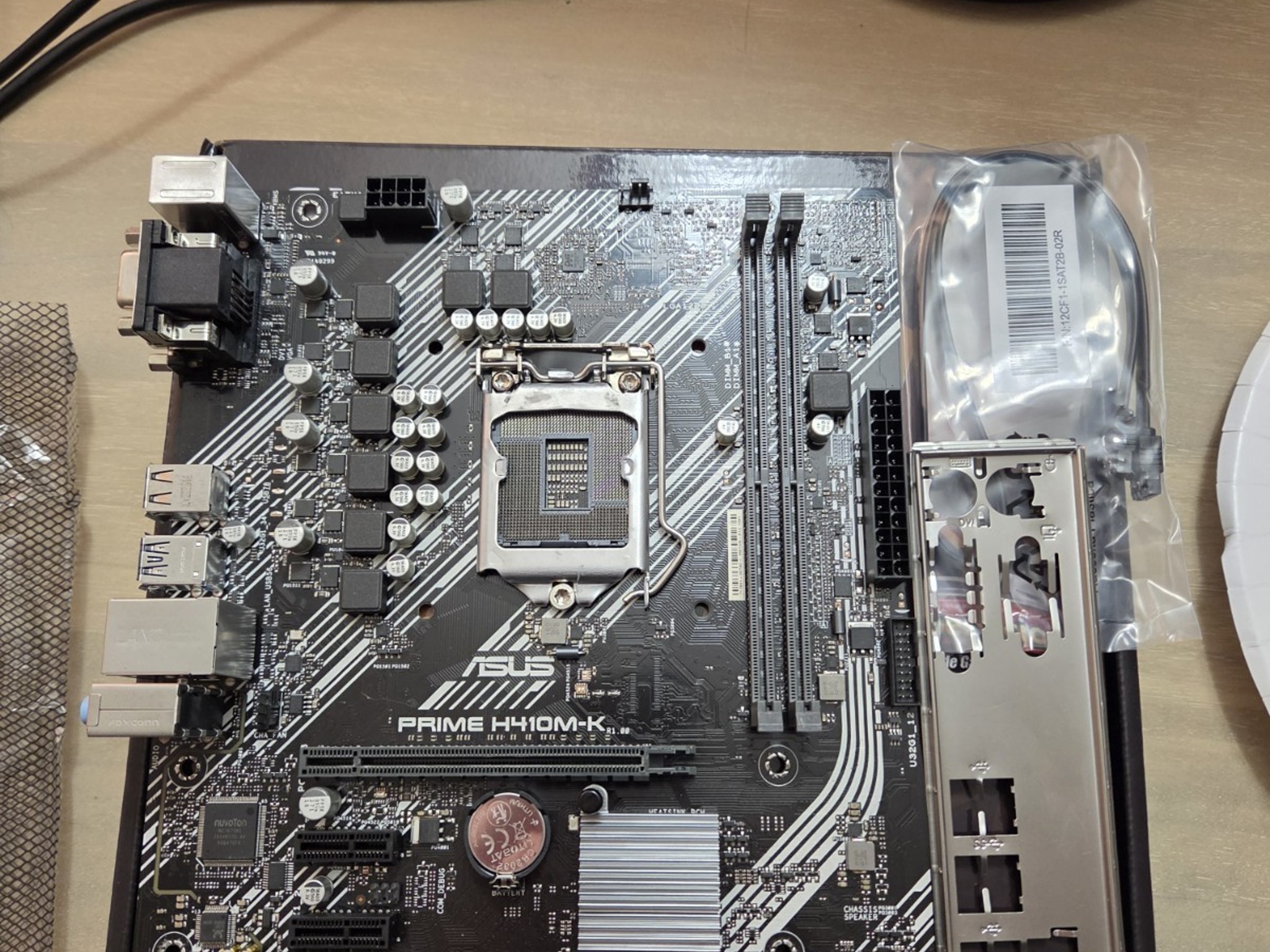 ASUS PRIME H410M-K LGA 1200 Intel 10th Gen H410 DDR4 USB3.2 Motherboard M-ATX