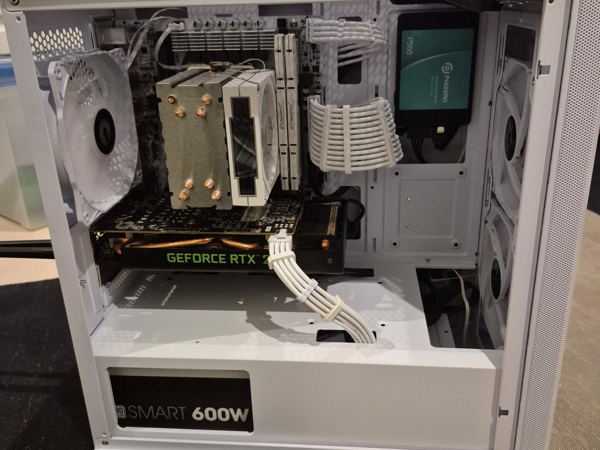 BUDGET 1080P BEAST | RTX 2060 | INTEL 12 CORE | ALL WHITE|  16GB DDR4 | 512GB SSD