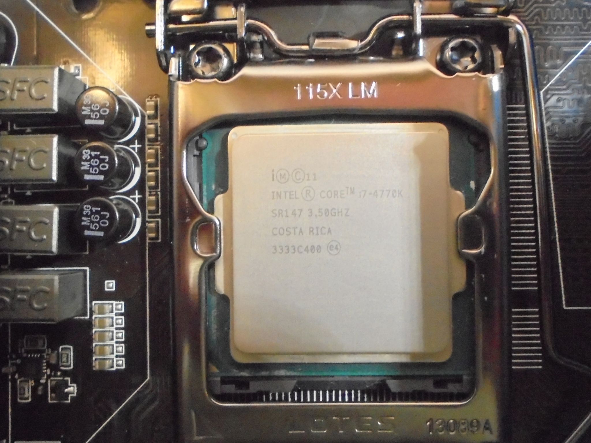 MSI-Z87 G45-Gaming/Intel I-7/16GB Gaming combo In Original Box