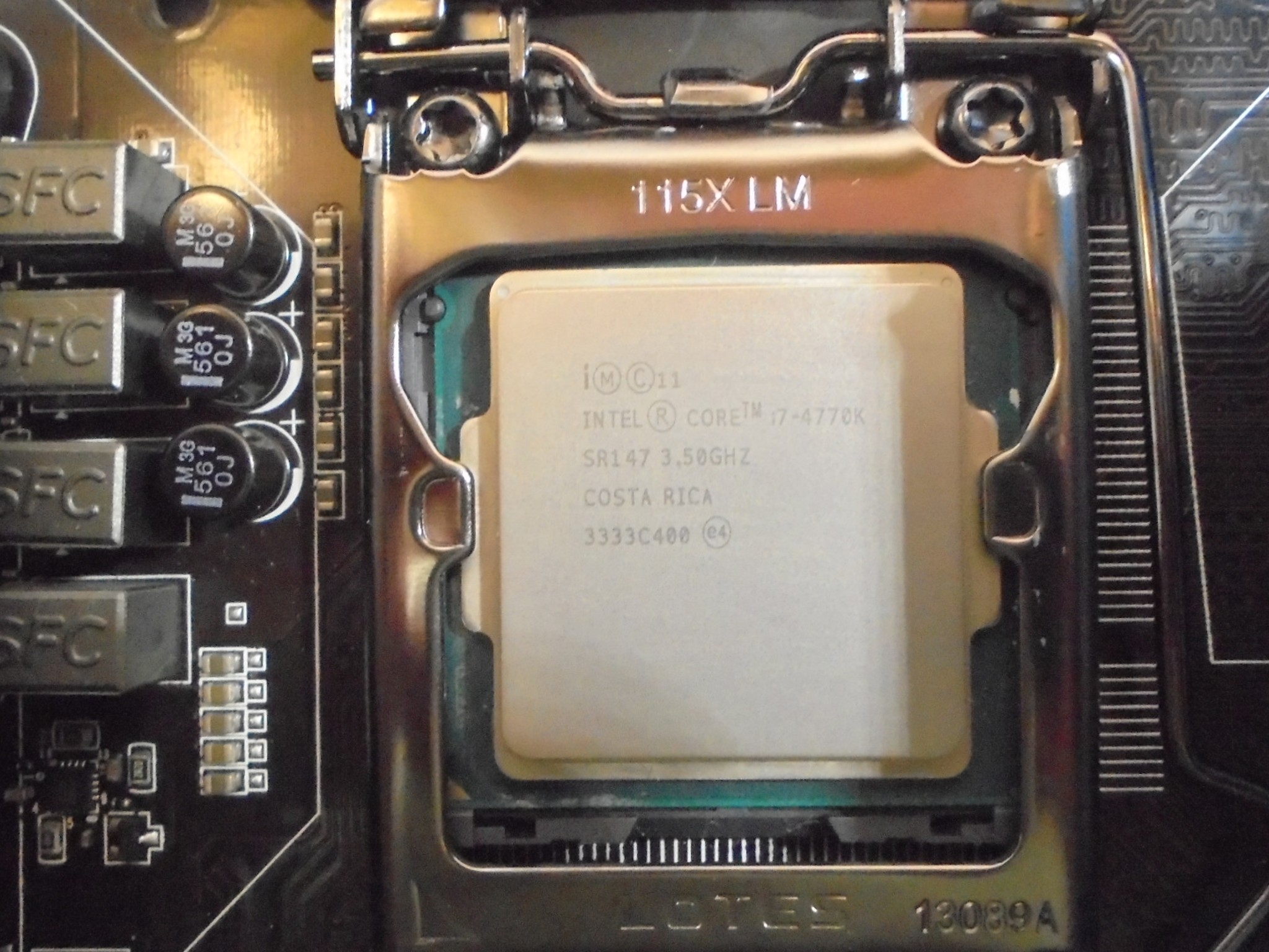 MSI-Z87 G45-Gaming/Intel I-7/16GB Gaming combo In Original Box