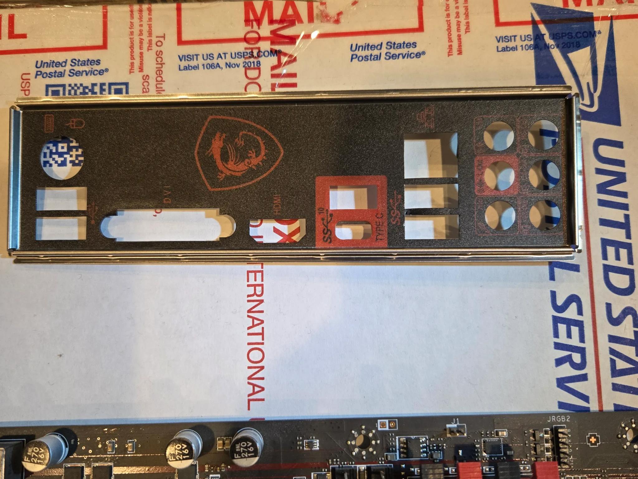 4 Item Bundle - Intel i7 - MSI MPG Z390 Gaming Plus - Intel CPU Cooler - Asus WIFI Card - All Tested