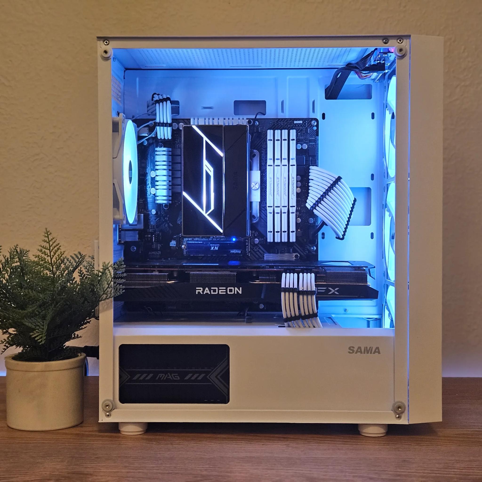 🗻Snowy Peak🗻 | RX 6700 | Ryzen 3600 | 32gb Ram | 1TB SSD