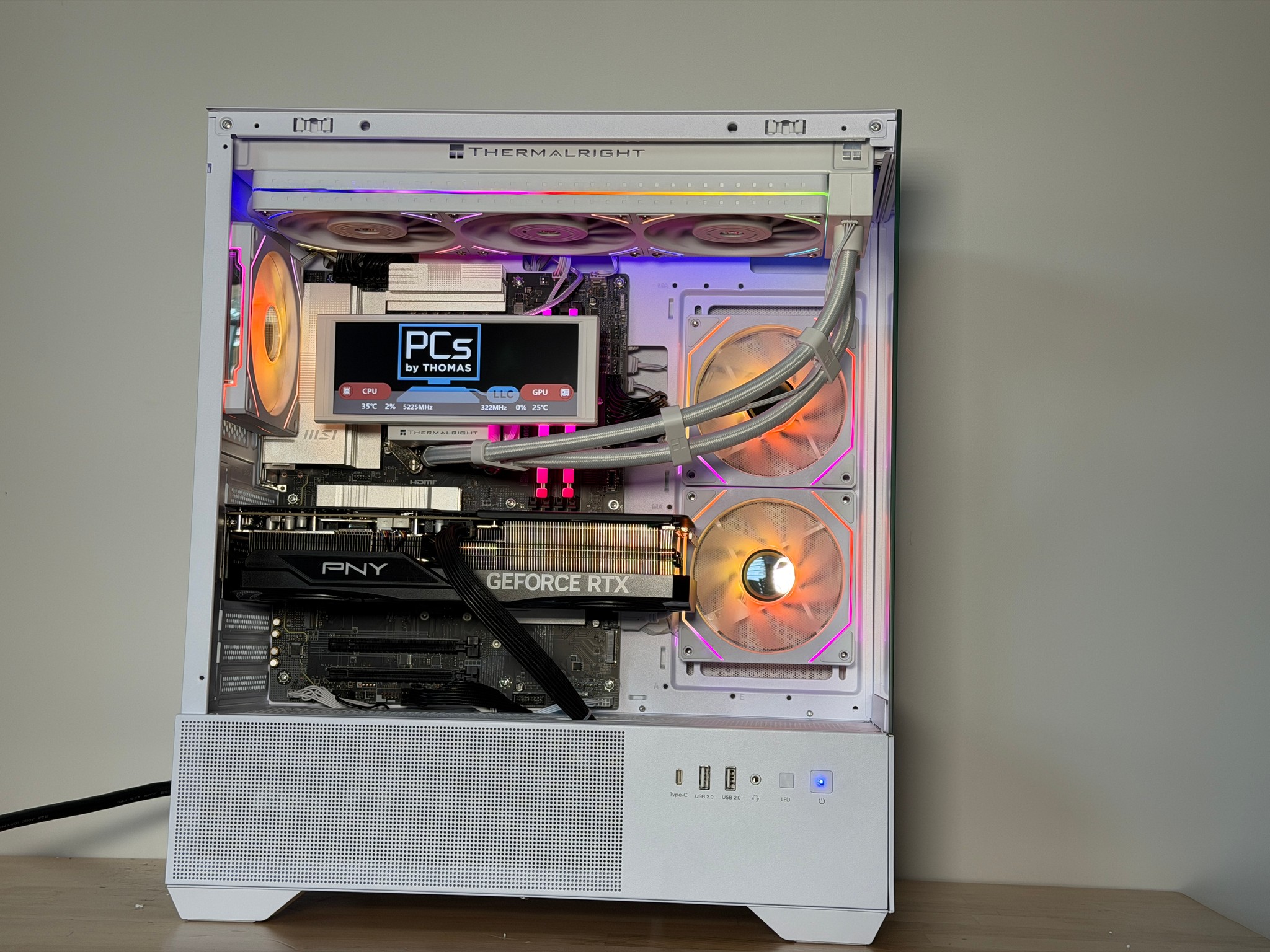 RTX 5070ti Ryzen 7 9800x3d Gaming PC