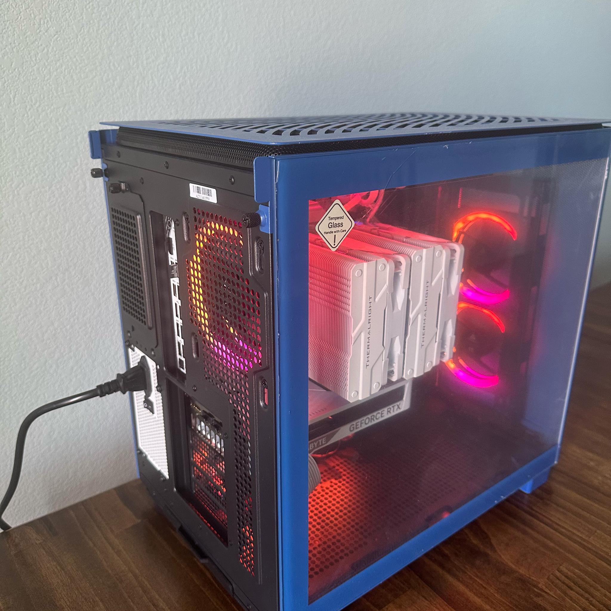 Captain America Gaming PC AMD Ryzen 12 threads NVIDIA 5060 16GB DDR5 RAM 1TB SSD