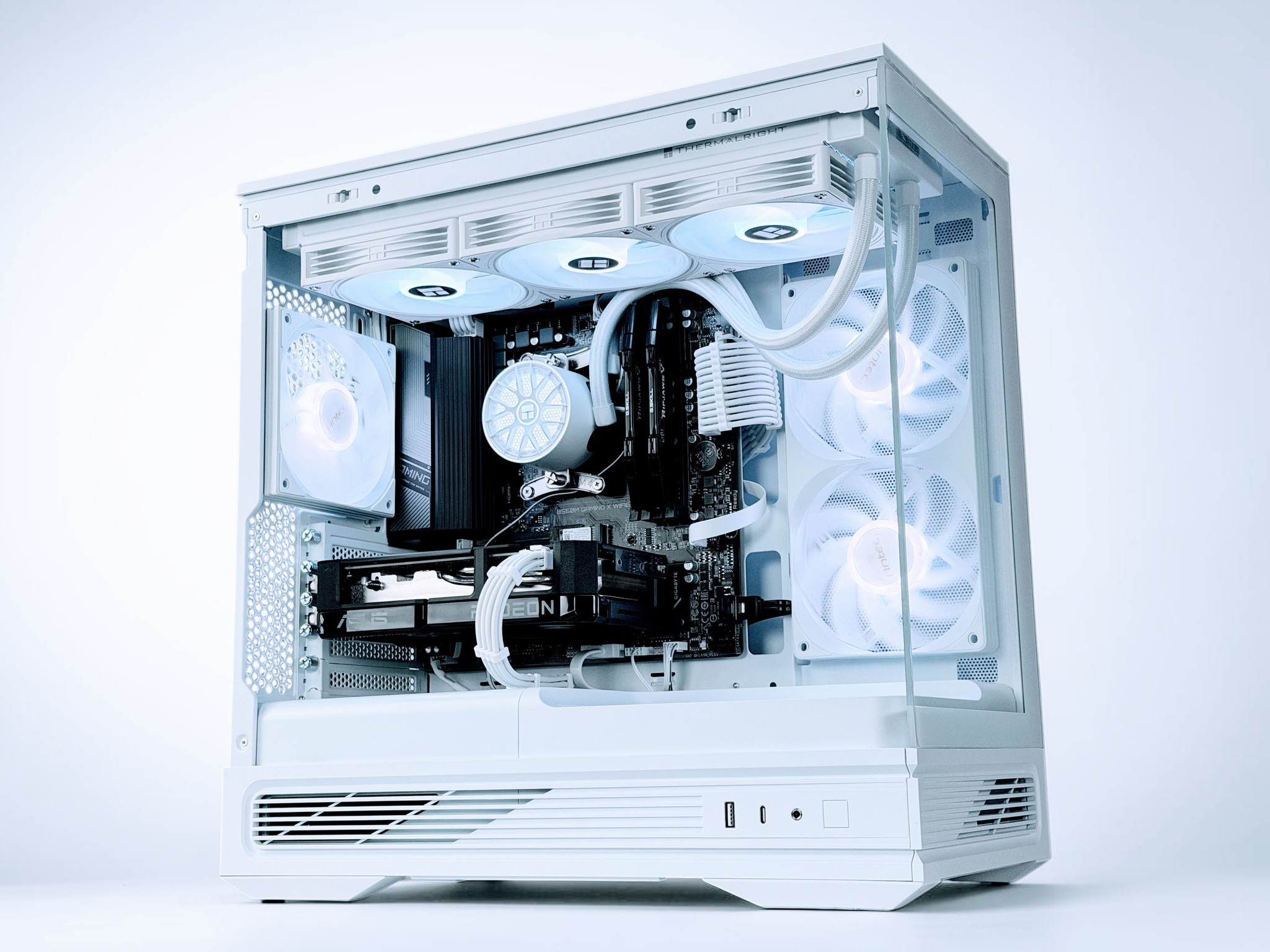 🌬️🌨️Gaming PC❄️ AMD RX 7900 GRE 16GB❄️ Intel 13500T 14 core❄️ 32GB DDR4❄️ 1TB NVME