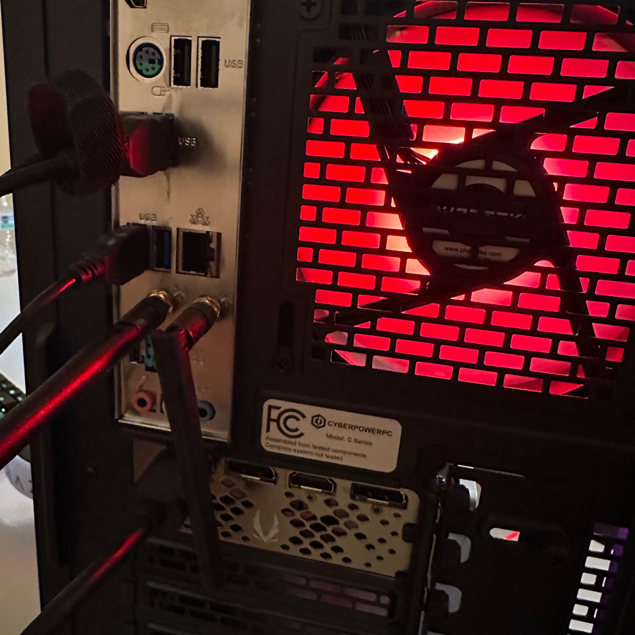 GAMING PC RYZEN 7 5800X with GEFORCE RTX 4060