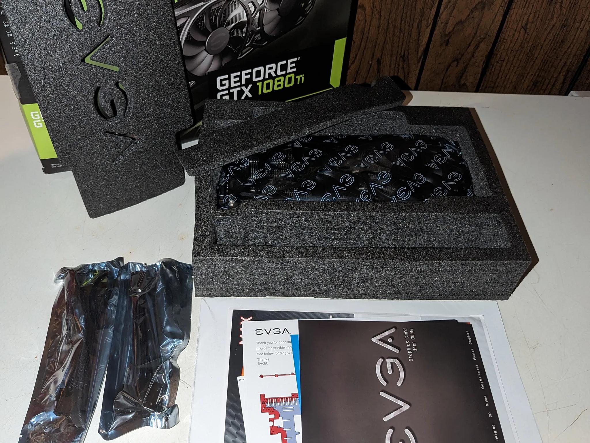 EVGA GeForce GTX 1080 Ti SC Black Edition 11GB GDDR5X Graphics Card (11G-P4-6391-KR)